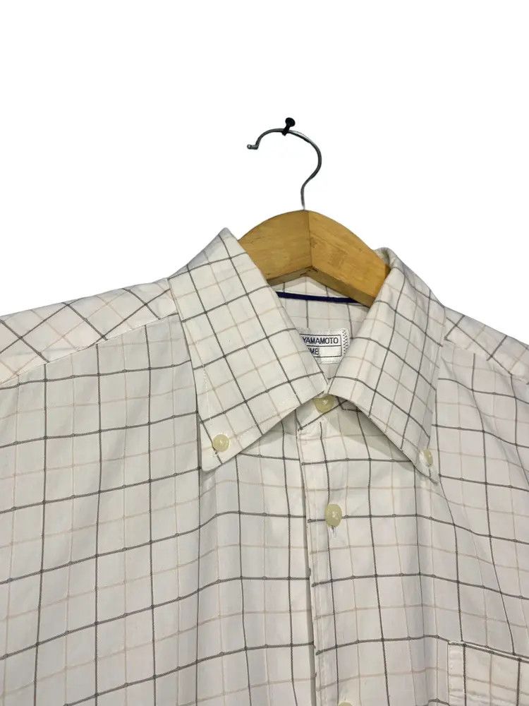 Japanese Brand Kansai yamamoto homme plaid button down shirt Size US L / EU 52-54 / 3 - 2 Thumbnail