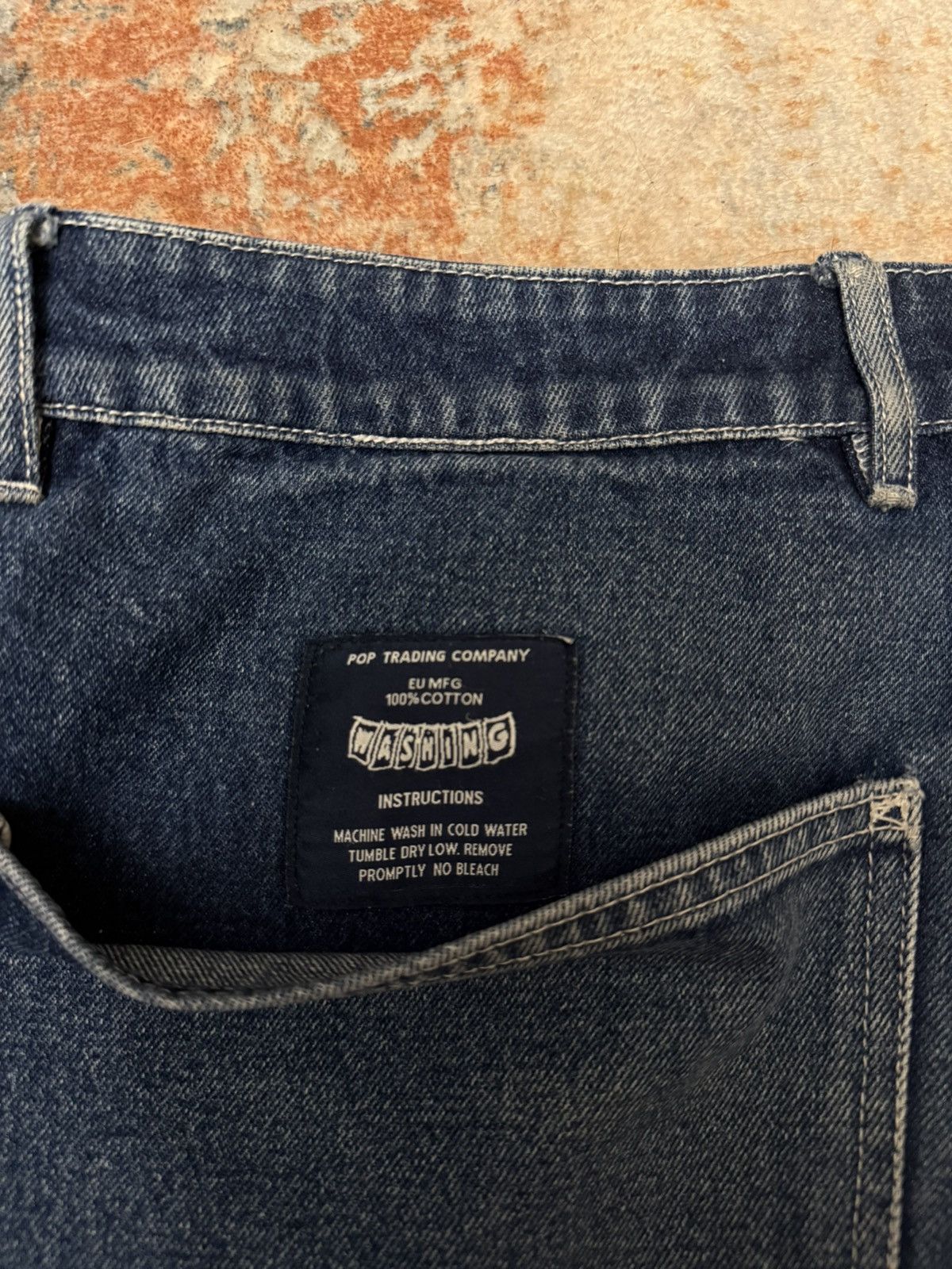 Pop Trading Company pop trading company denim shorts Size US 42 / EU 58 - 6 Thumbnail