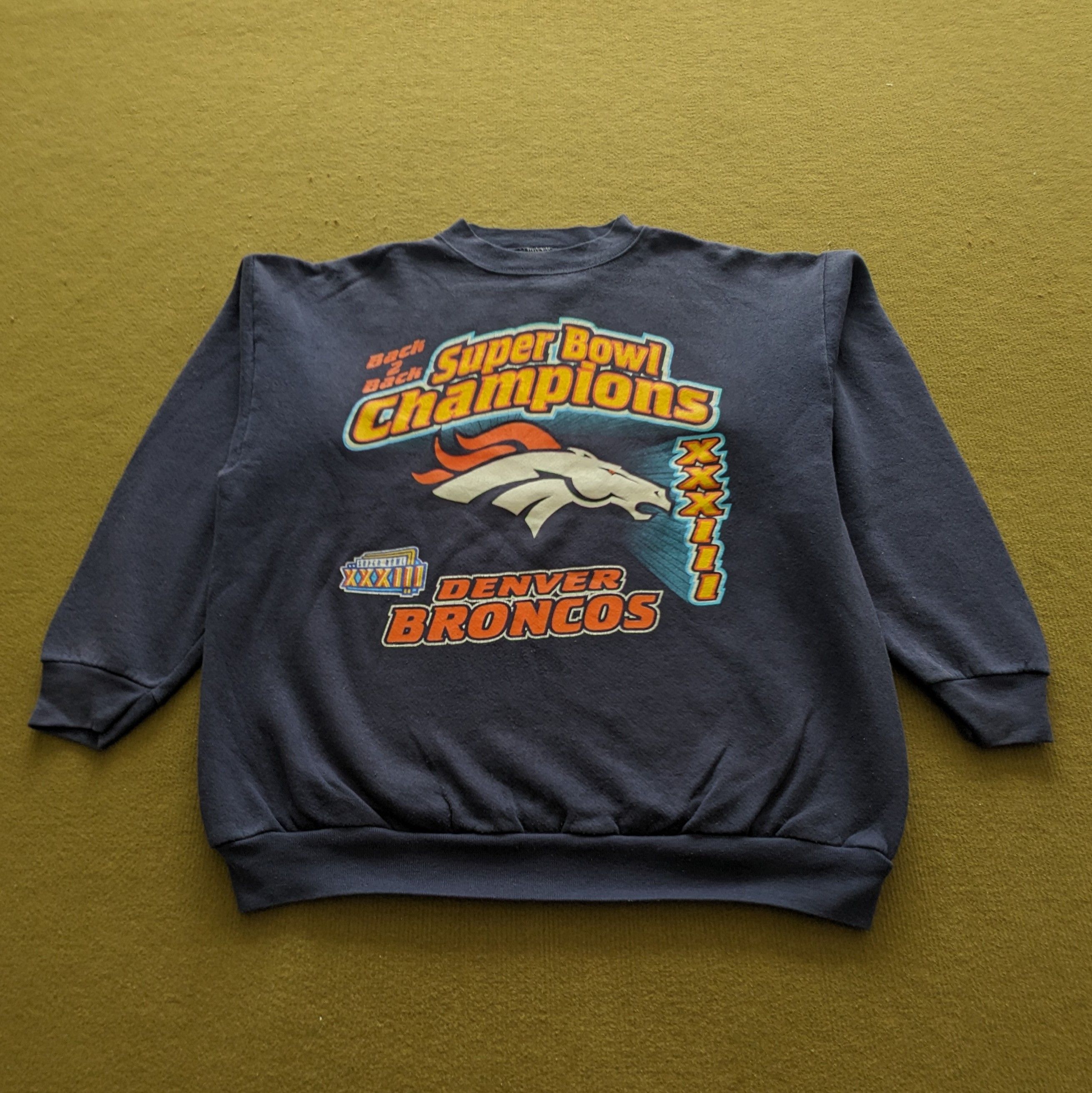 Champion Vintage Denver Broncos Super Bowl Champions Sweatshirt Size US L / EU 52-54 / 3 - 1 Thumbnail