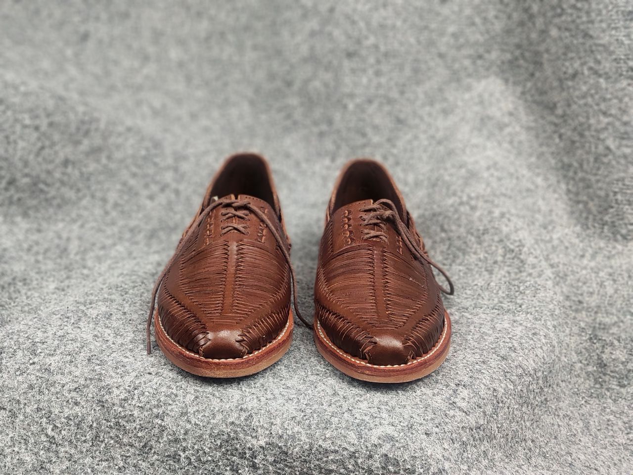Other Cano Benito Cognac Designer woven leather Casual Shoes Size US 8 / EU 41 - 7 Thumbnail