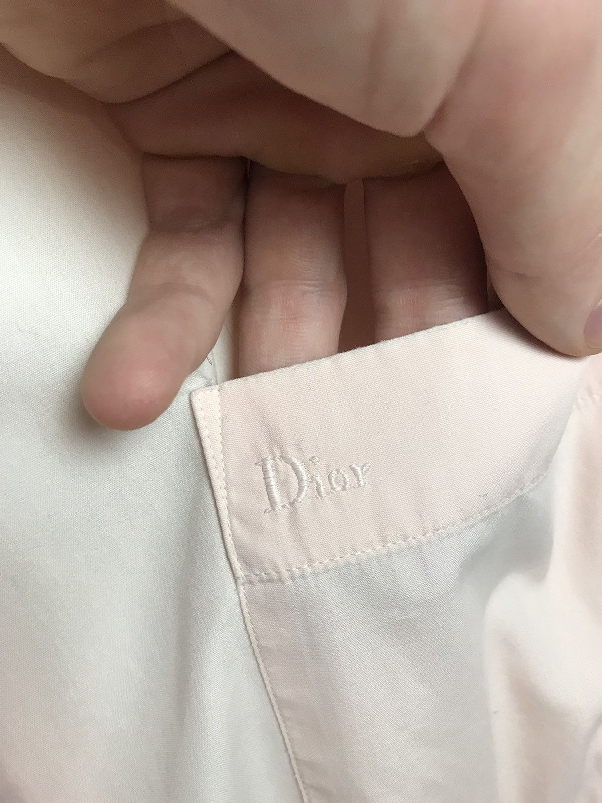Christian Dior Monsieur × Vintage Christian Dior luxury vintage shirt Size US XL / EU 56 / 4 - 3 Thumbnail