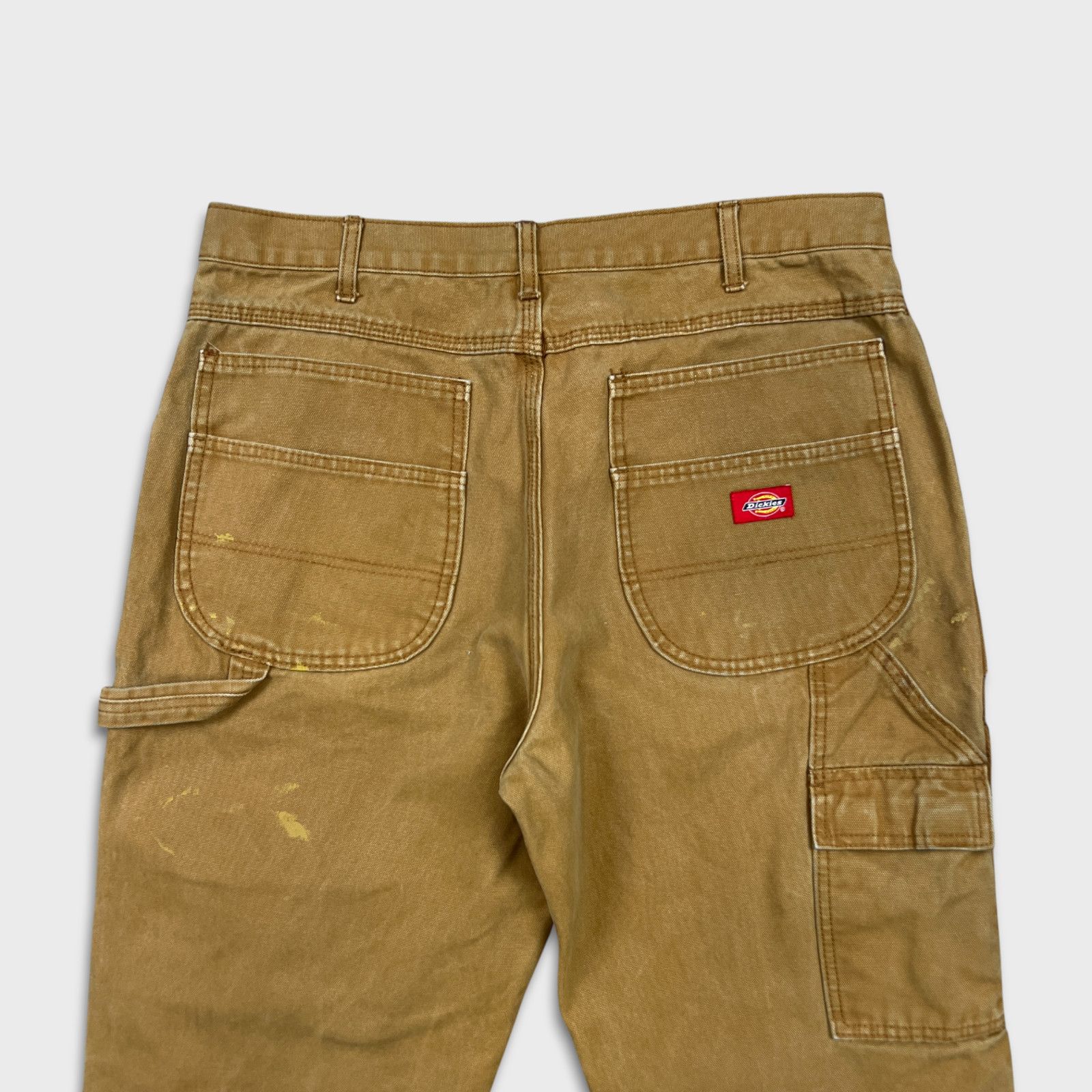 Dickies × Vintage Dickies Pants 38x30 Double Knee Distress Carpenter Canvas Size US 34 / EU 50 - 8 Thumbnail