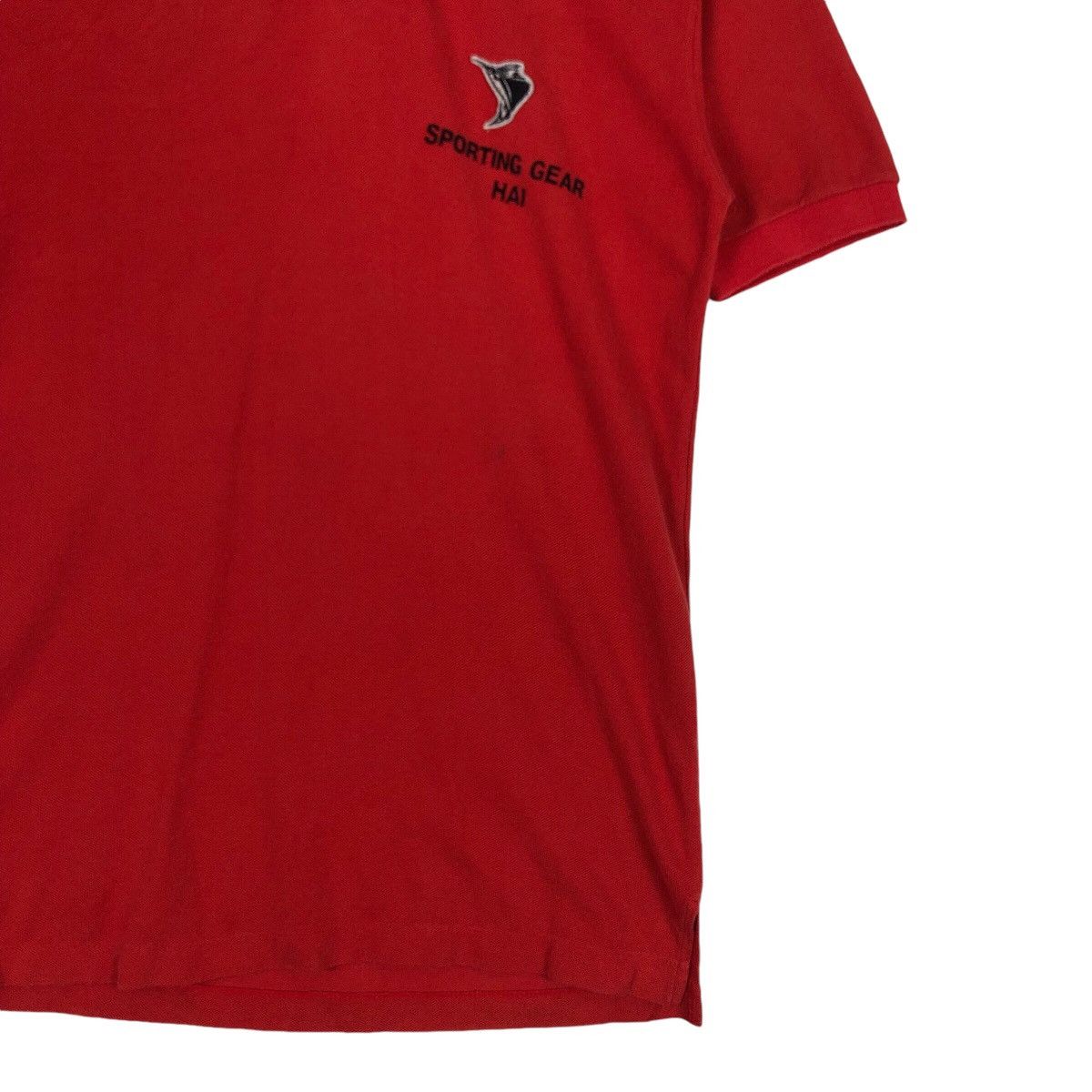 Hai Sporting Gear × Japanese Brand Hai Sporting Gear Red Polos Shirt Japanese Brand Rare small Size US S / EU 44-46 / 1 - 4 Thumbnail