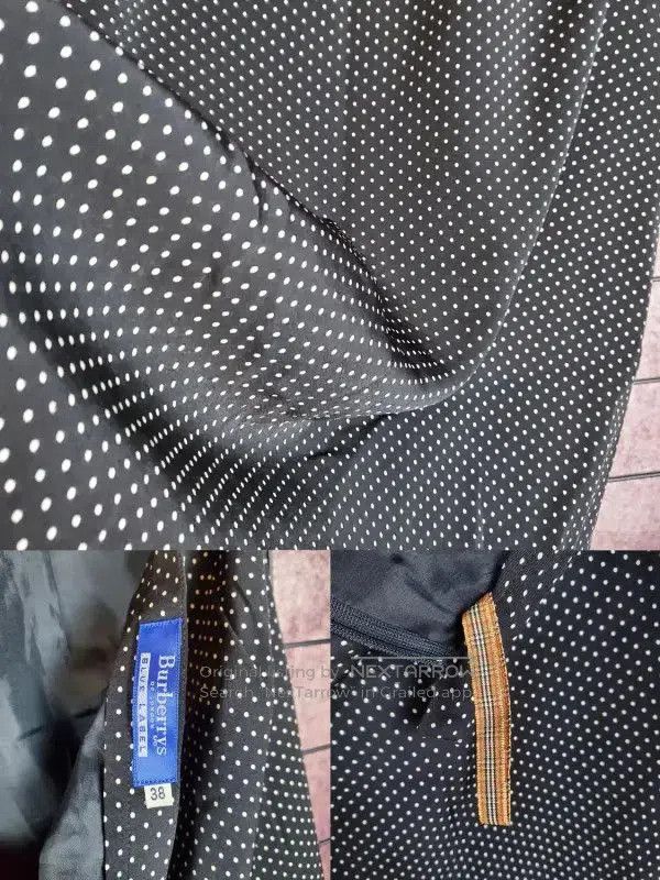 Burberry Burberry Black Polka Dot Skirt, Size S. Size 23" - 4 Thumbnail