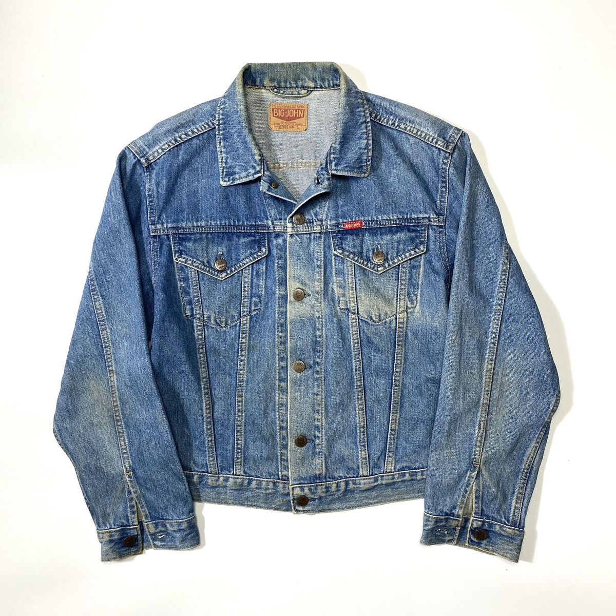 Other Vintage80-90 s Big John Trucker Jacket Size US S / EU 44-46 / 1 - 1 Thumbnail