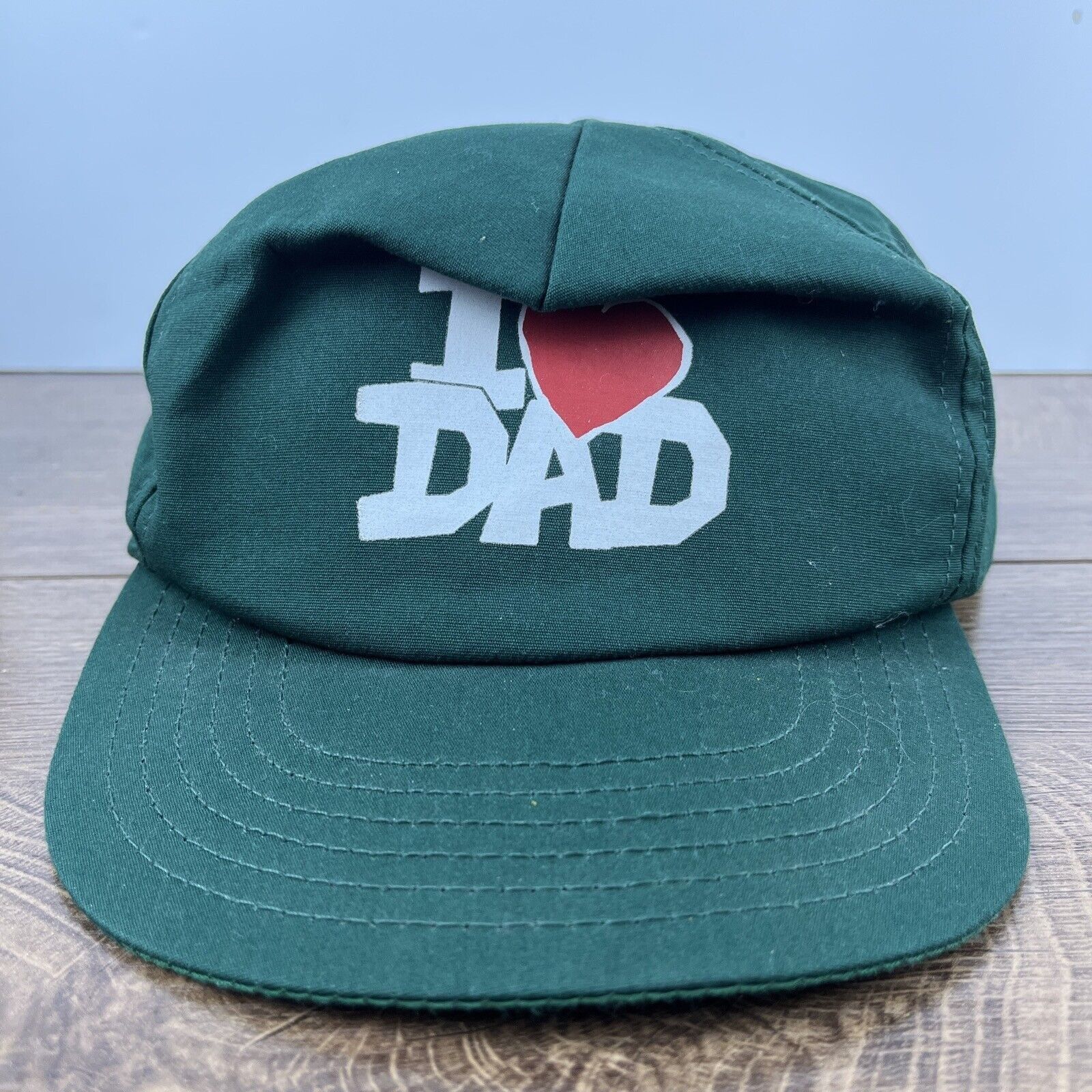 Other I Love Dad Hat Dad Heart Hat Green Hat Snapback Adjustable A Size ONE SIZE - 3 Thumbnail