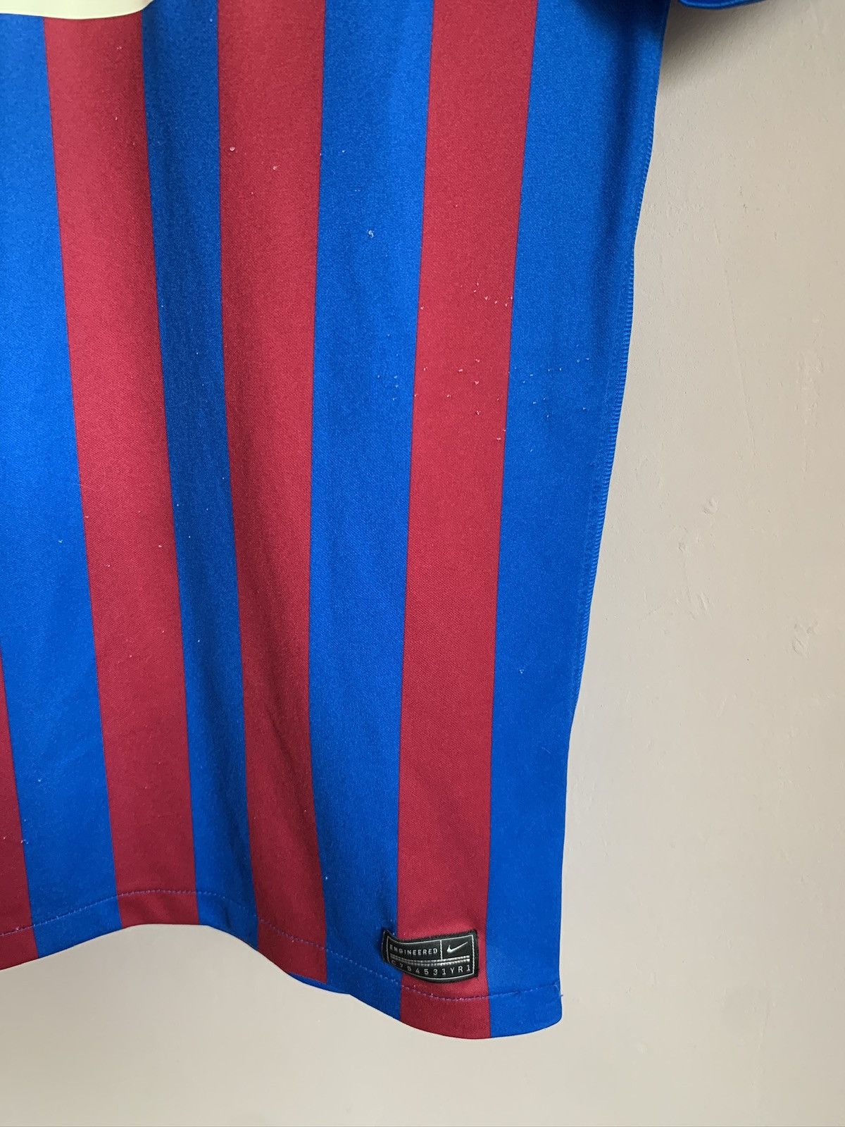 Nike Barcelona 21/22 Home Football Shirt Nike Soccer Jersey Sz S Size US S / EU 44-46 / 1 - 5 Thumbnail
