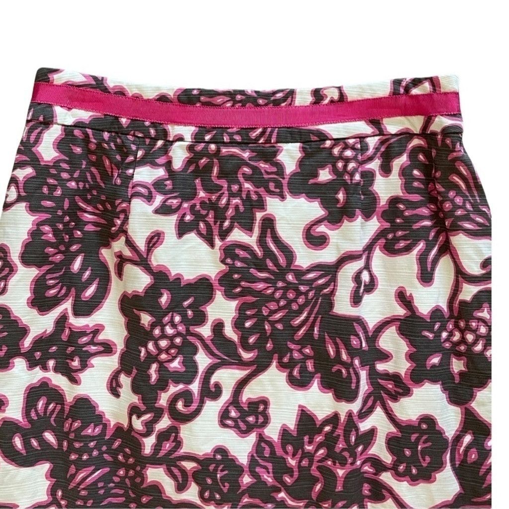 Boden Boden Samantha Lee Pink Floral Skirt Women’s Size 2P. Size 26" / US 2 / IT 38 - 13 Thumbnail