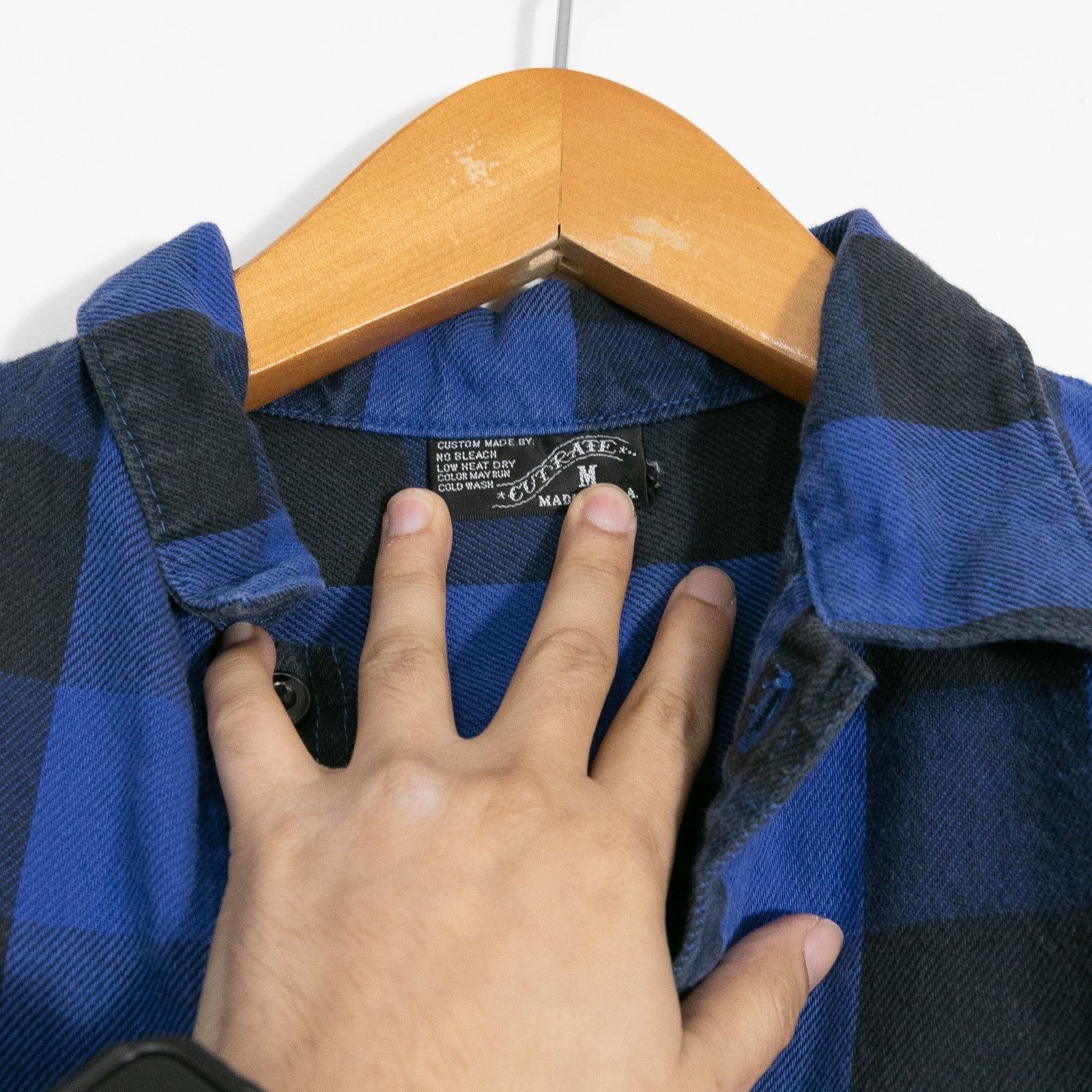 Vintage Vintage Cut Rate Flannel Button Up Shirt Medium - Distressed Size US M / EU 48-50 / 2 - 5 Thumbnail