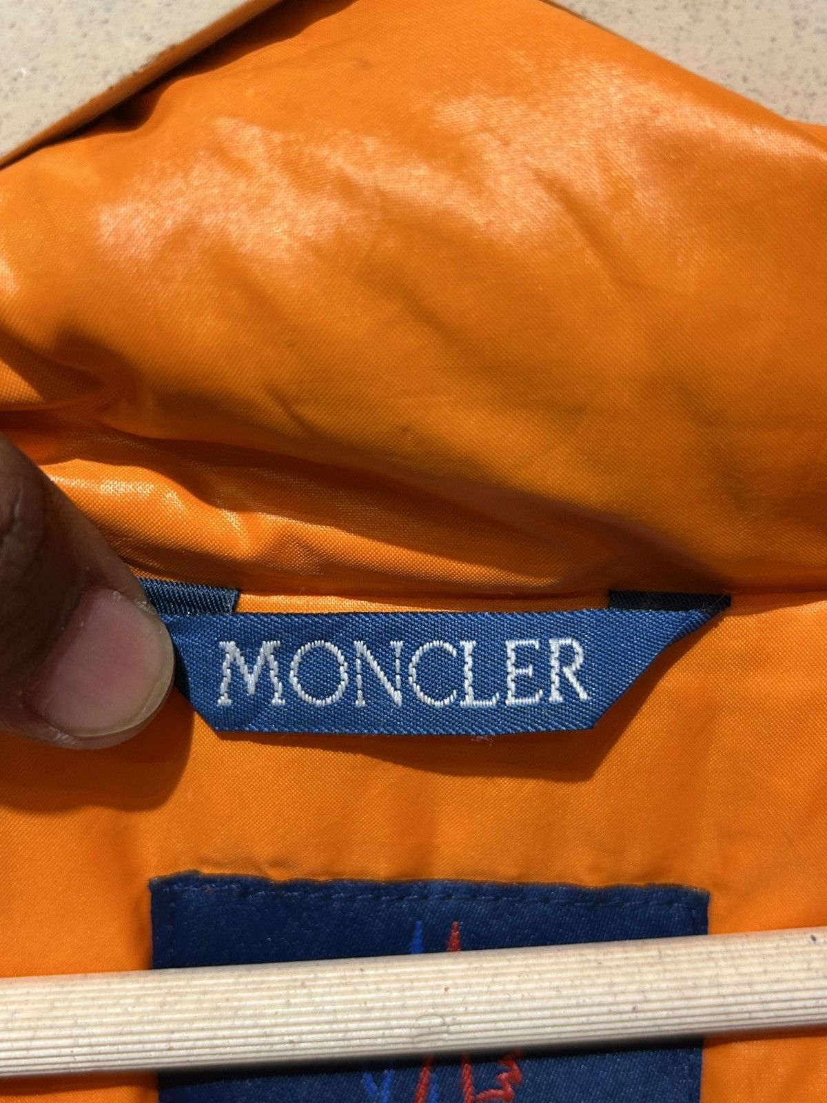 Moncler Grenoble Moncler Grenoble Orange Synthetic Puffer Jacket Size US L / EU 52-54 / 3 - 10 Thumbnail