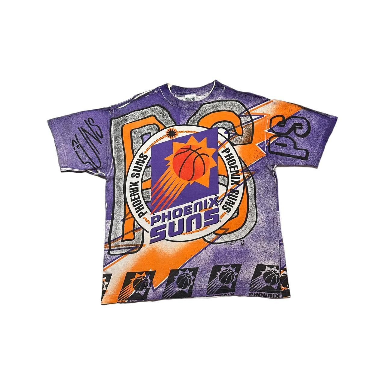 NBA × Vintage Vintage Phoenix Suns Magic Johnson AOP T-Shirt Size US XL / EU 56 / 4 - 1 Thumbnail