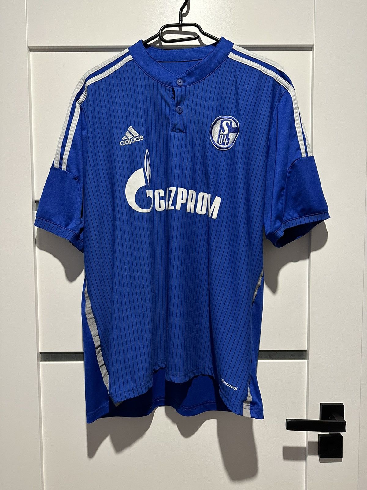 Adidas 2015 Schalke 04 adidas soccer jersey shirt football home Size US XL / EU 56 / 4 - 1 Thumbnail
