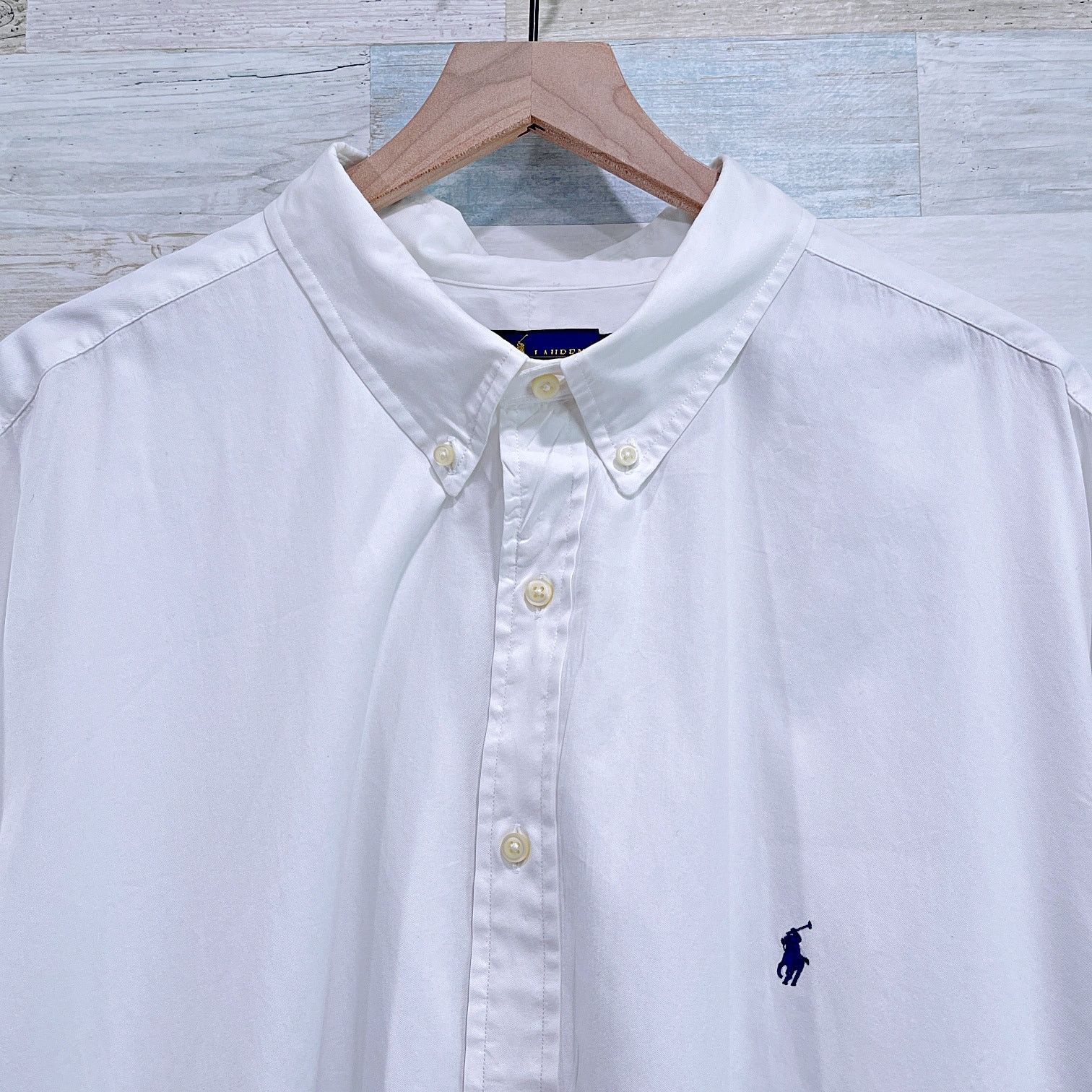 Ralph Lauren Ralph Lauren Feather Weight Twill Shirt White Mens 3XLT Size US XXL / EU 58 / 5 - 2 Thumbnail