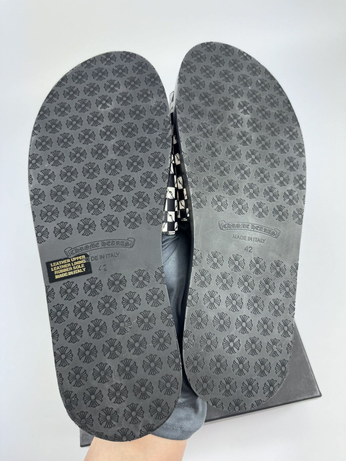 Chrome Hearts MATTY BOY 99 EYES LIPS SLIDES Size US 9 / EU 42 - 5 Thumbnail