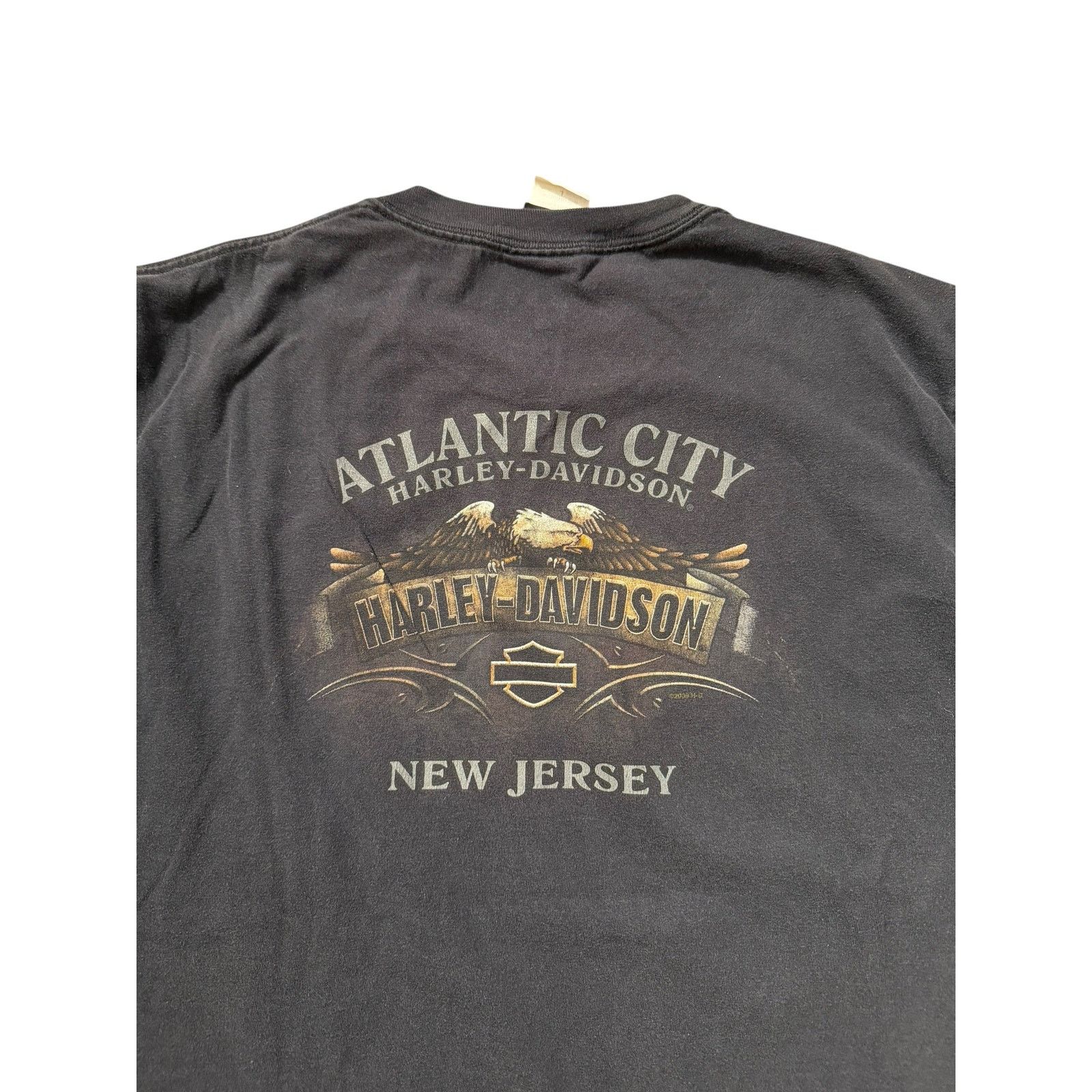 Vintage Vintage HD Biker to the Bone Skull Wings Tee NJ Size US L / EU 52-54 / 3 - 5 Thumbnail
