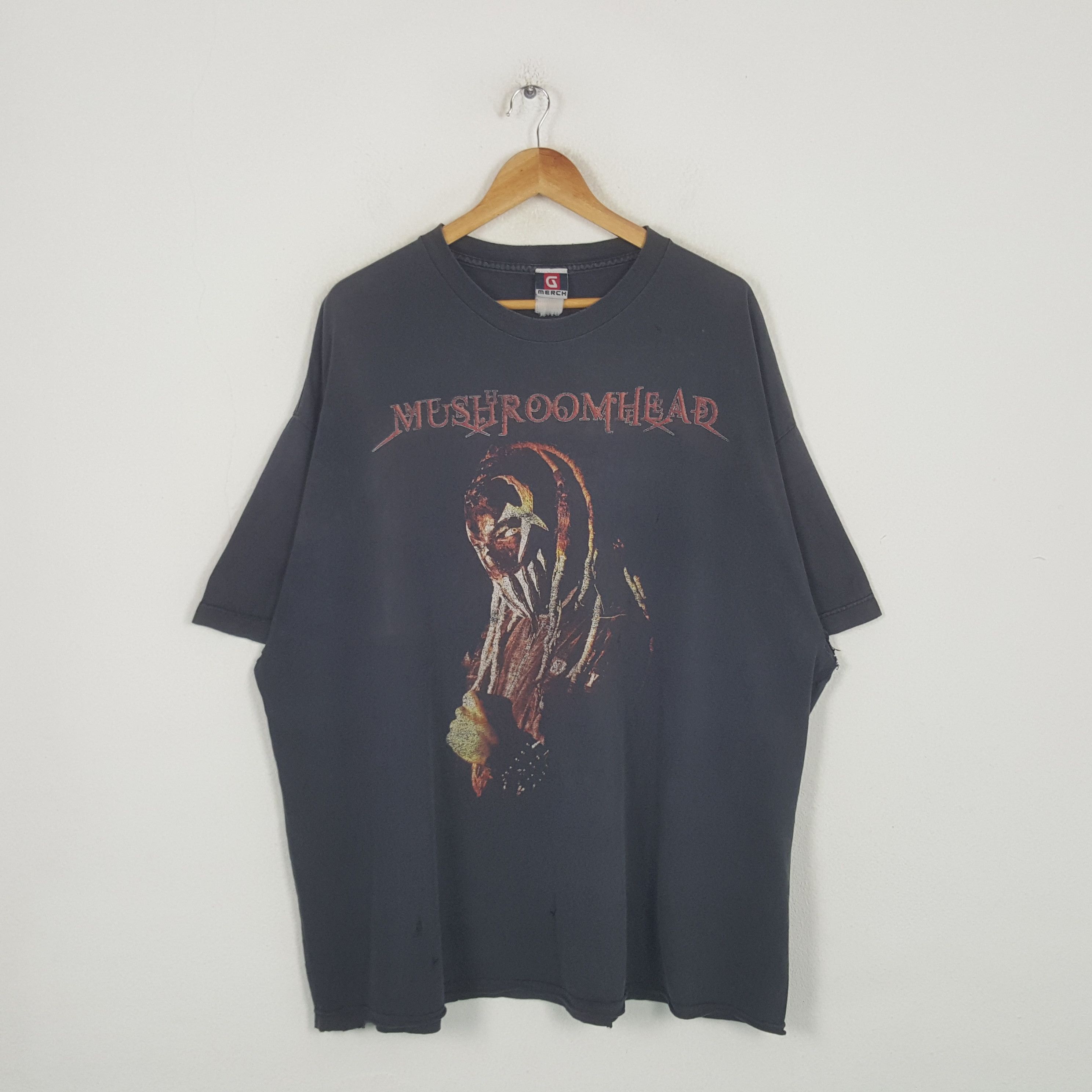 Band Tees Vintage Mushroom Head American Heavy Metal Tshirt RR1 Size US XXL / EU 58 / 5 - 1 Thumbnail