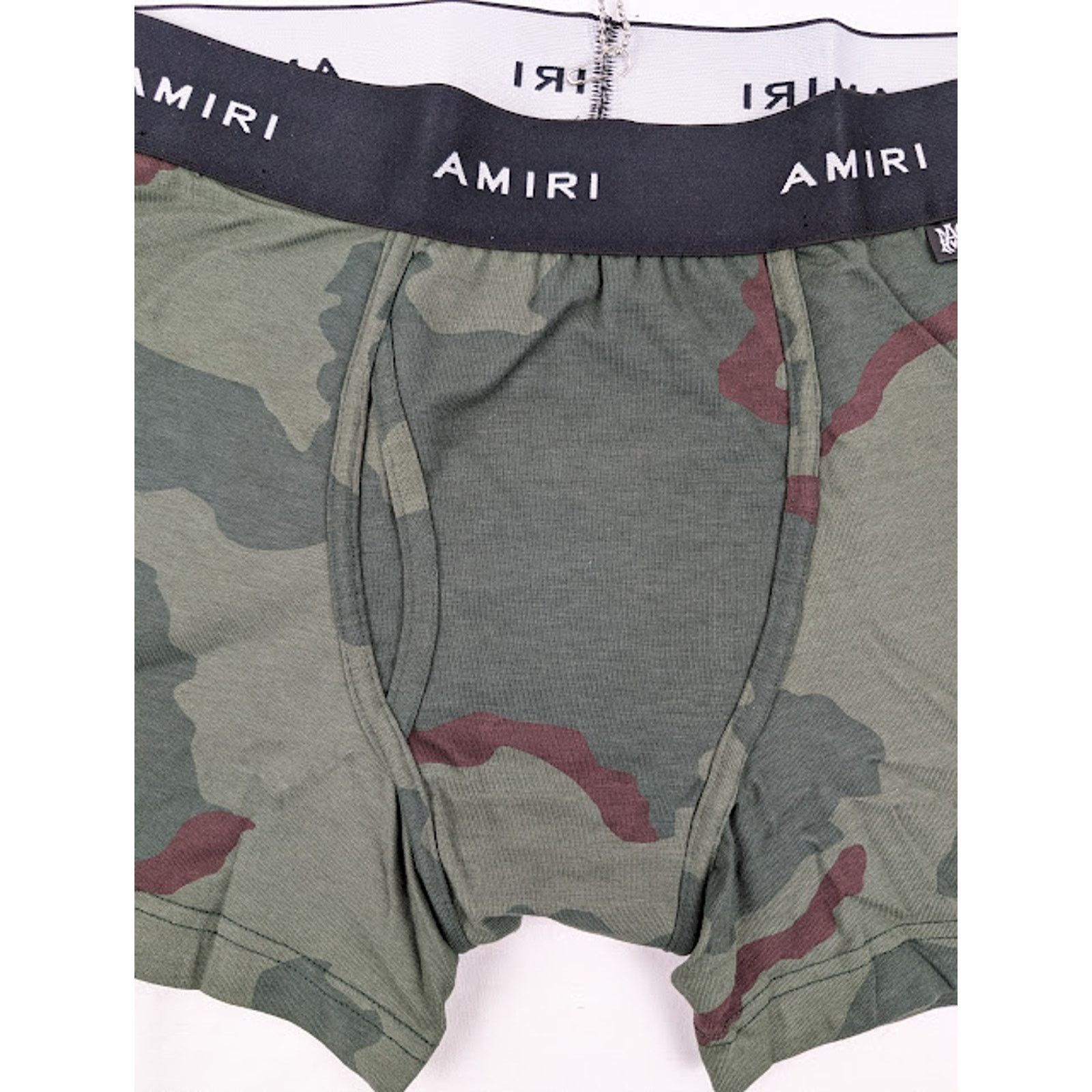 Amiri o1rshd1 Waistband Camo Boxer Short in Orange/Black Size US 30 / EU 46 - 5 Thumbnail