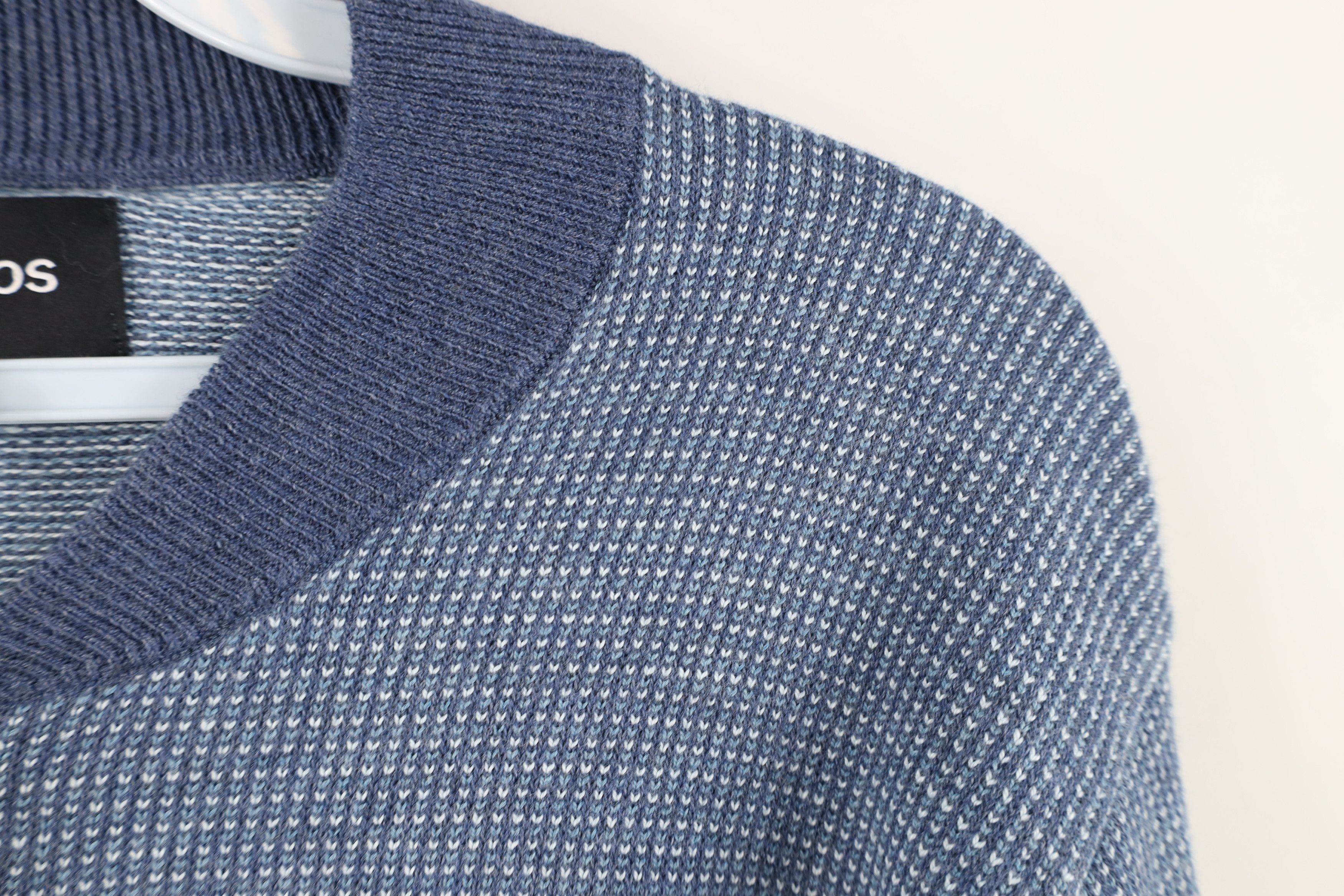 Bonobos Bonobos Thermal Knit Half Zip Pullover Sweater Blue Size US S / EU 44-46 / 1 - 6 Thumbnail