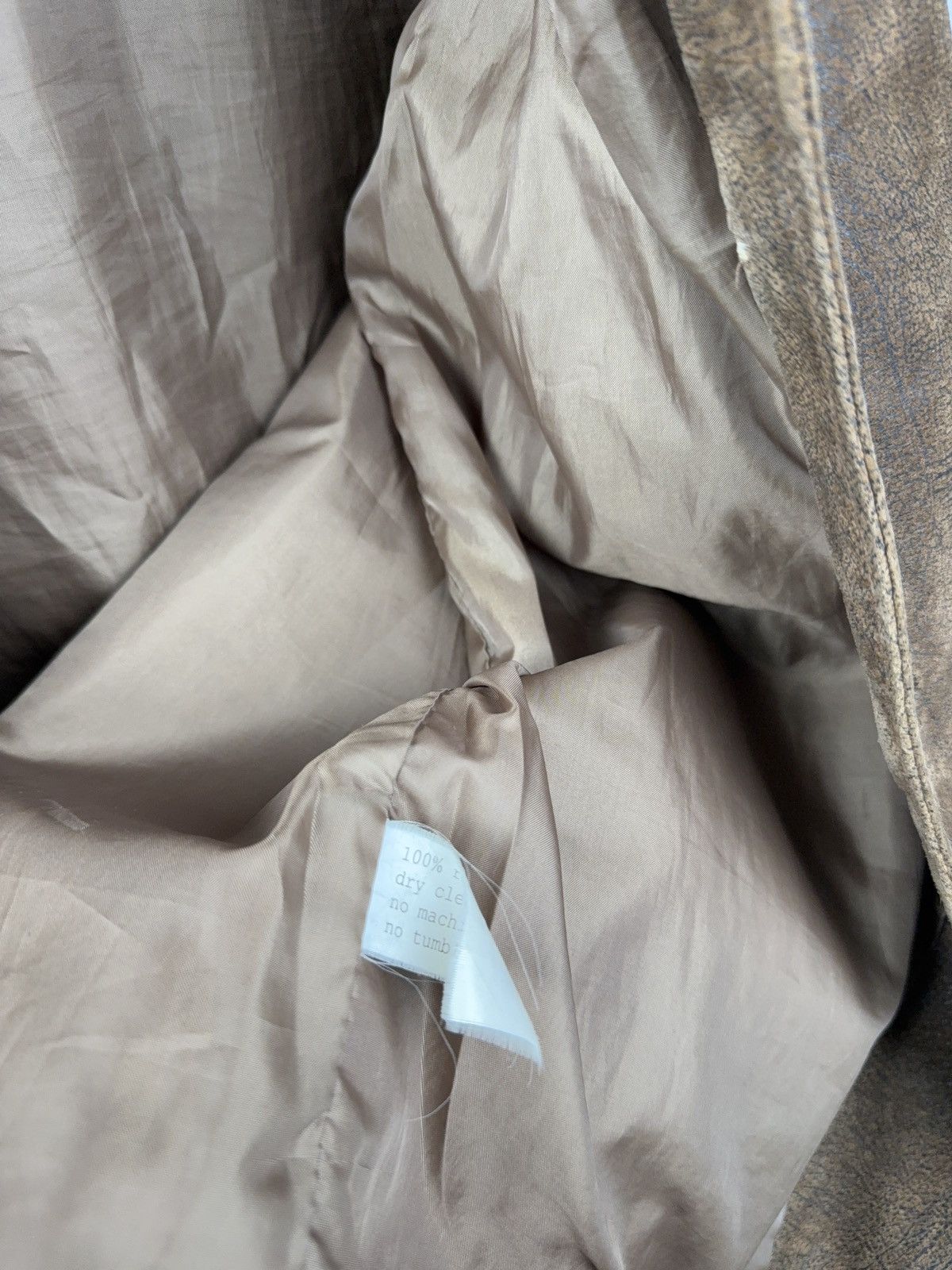 Japanese Brand Avant Garde 90s Retro Vintage Brown Leather Blazer Jacket XL Size US XL / EU 56 / 4 - 12 Thumbnail