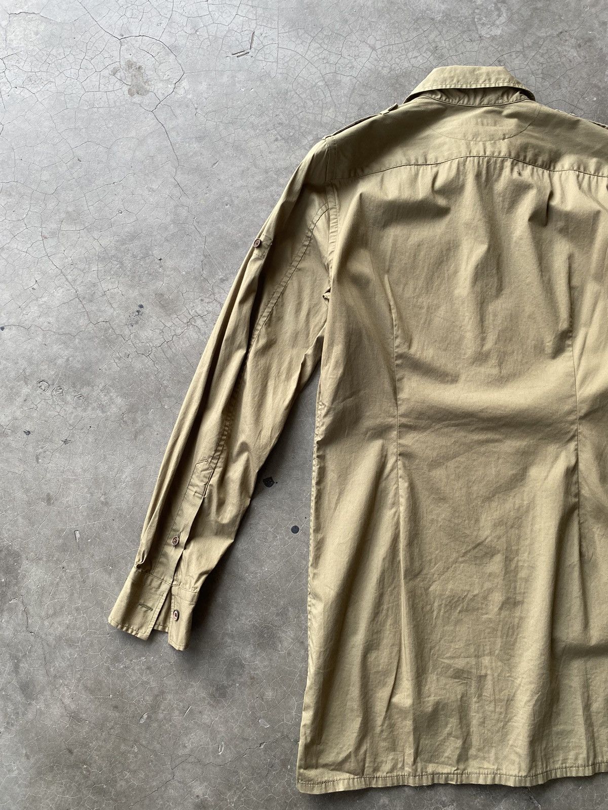 Ralph Lauren Ralph Lauren Long Button Ups Army Pattern Shirt Size M / US 6-8 / IT 42-44 - 6 Thumbnail