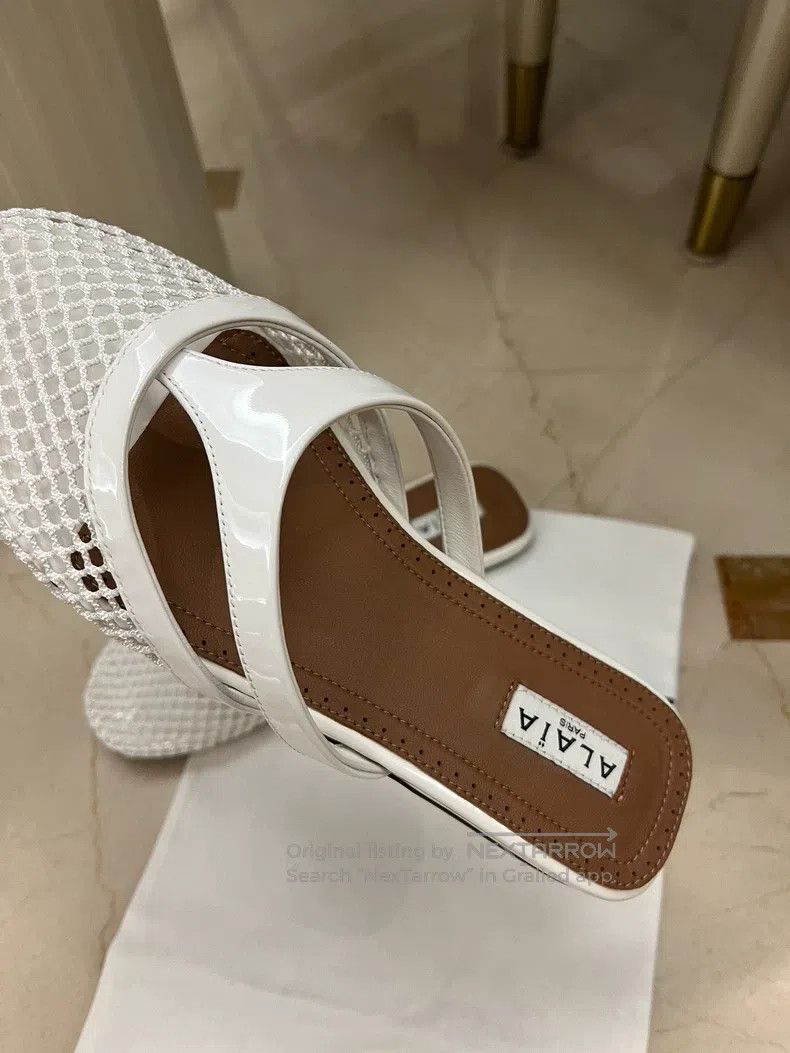 Alaia Alaia Women's Flat Mule Sandals Size US 5.5 / IT 35.5 - 1 Thumbnail