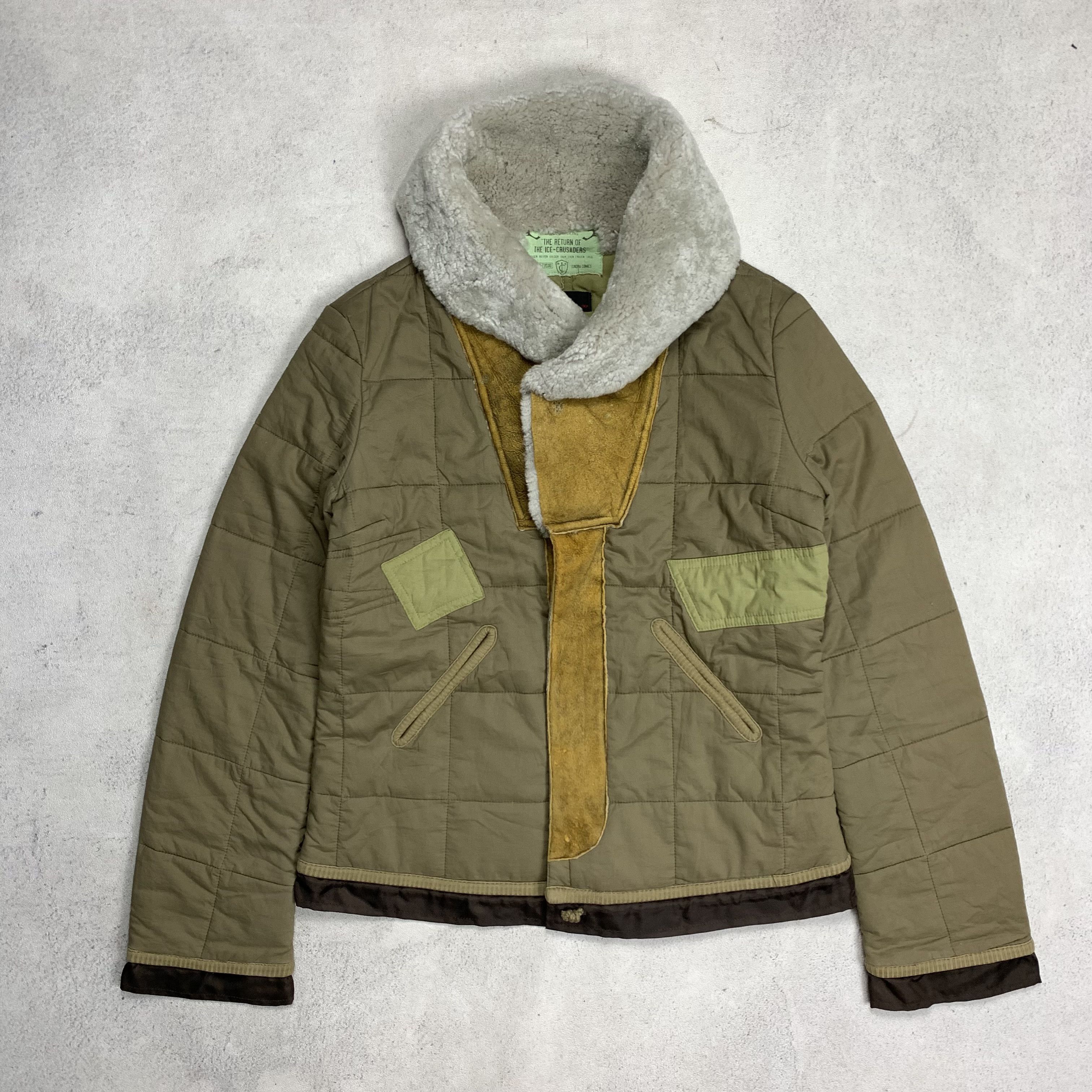 Diesel Diesel Y2K Quilted Jacket Size L / US 10 / IT 46 - 1 Thumbnail