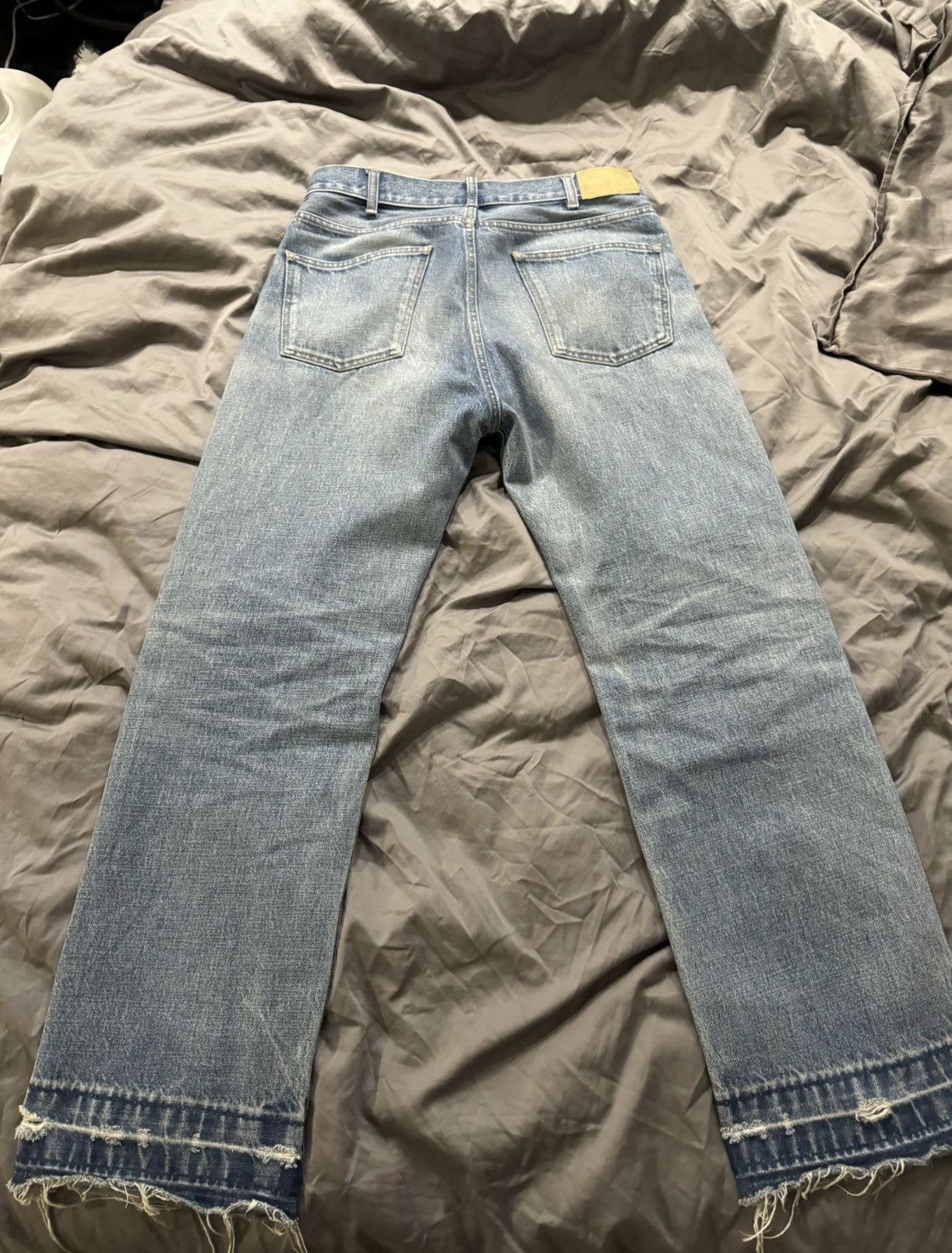 Celine × Hedi Slimane FW22 Zuma Wash Wesley Denim sz28 (fits for sz29/30) Size US 28 / EU 44 - 4 Thumbnail