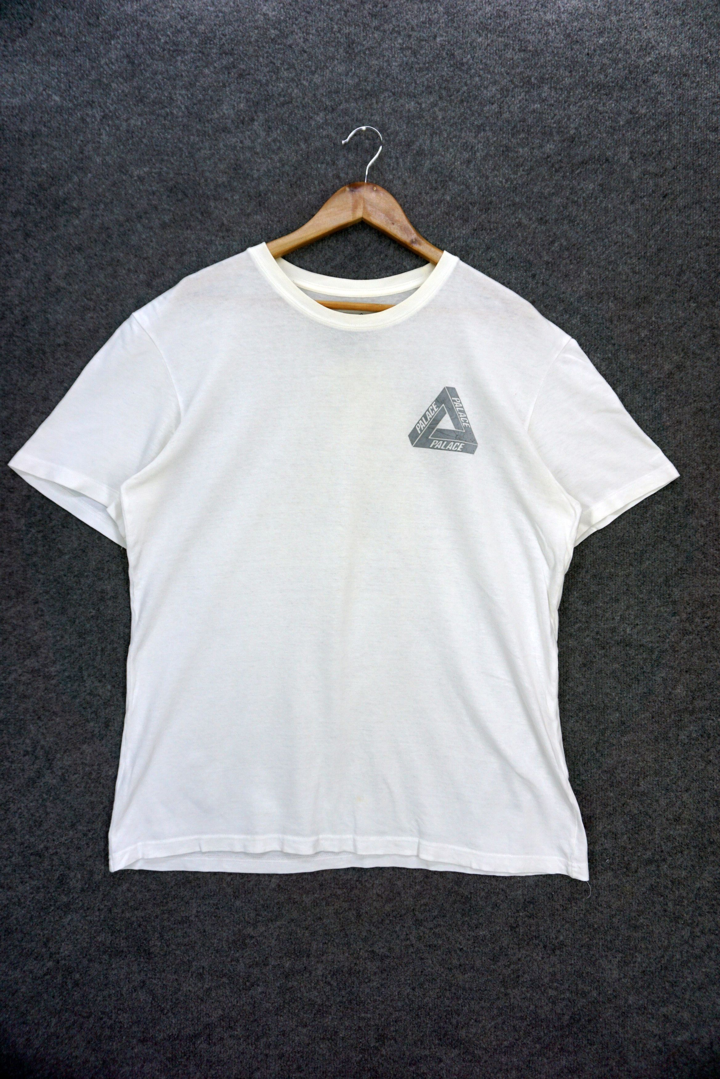 Palace Distressed Off-White Tee Big Logo Size US L / EU 52-54 / 3 - 2 Thumbnail
