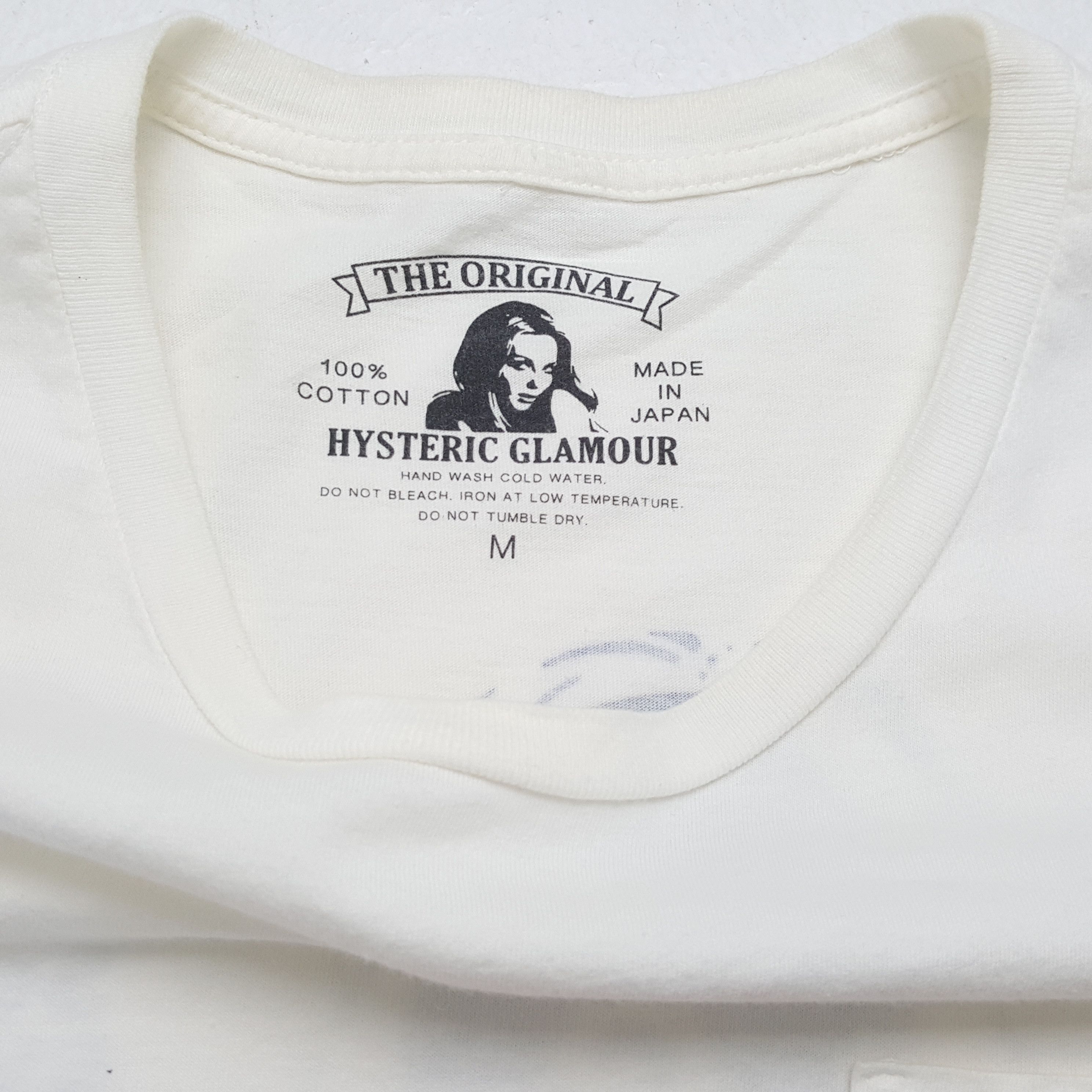 Hysteric Glamour HYSTERIC GLAMOUR Japanese Brand Streetwear Custom Tshirt Size US M / EU 48-50 / 2 - 8 Thumbnail