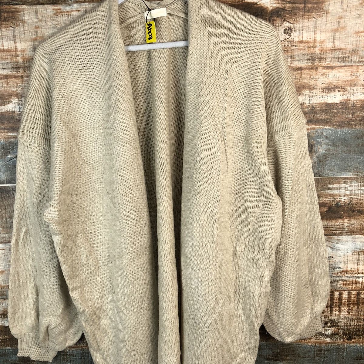 Japanese Brand Earth & Music Econology Brown Cardigan Knitwear #A1828 Size XL / US 12-14 / IT 48-50 - 5 Thumbnail