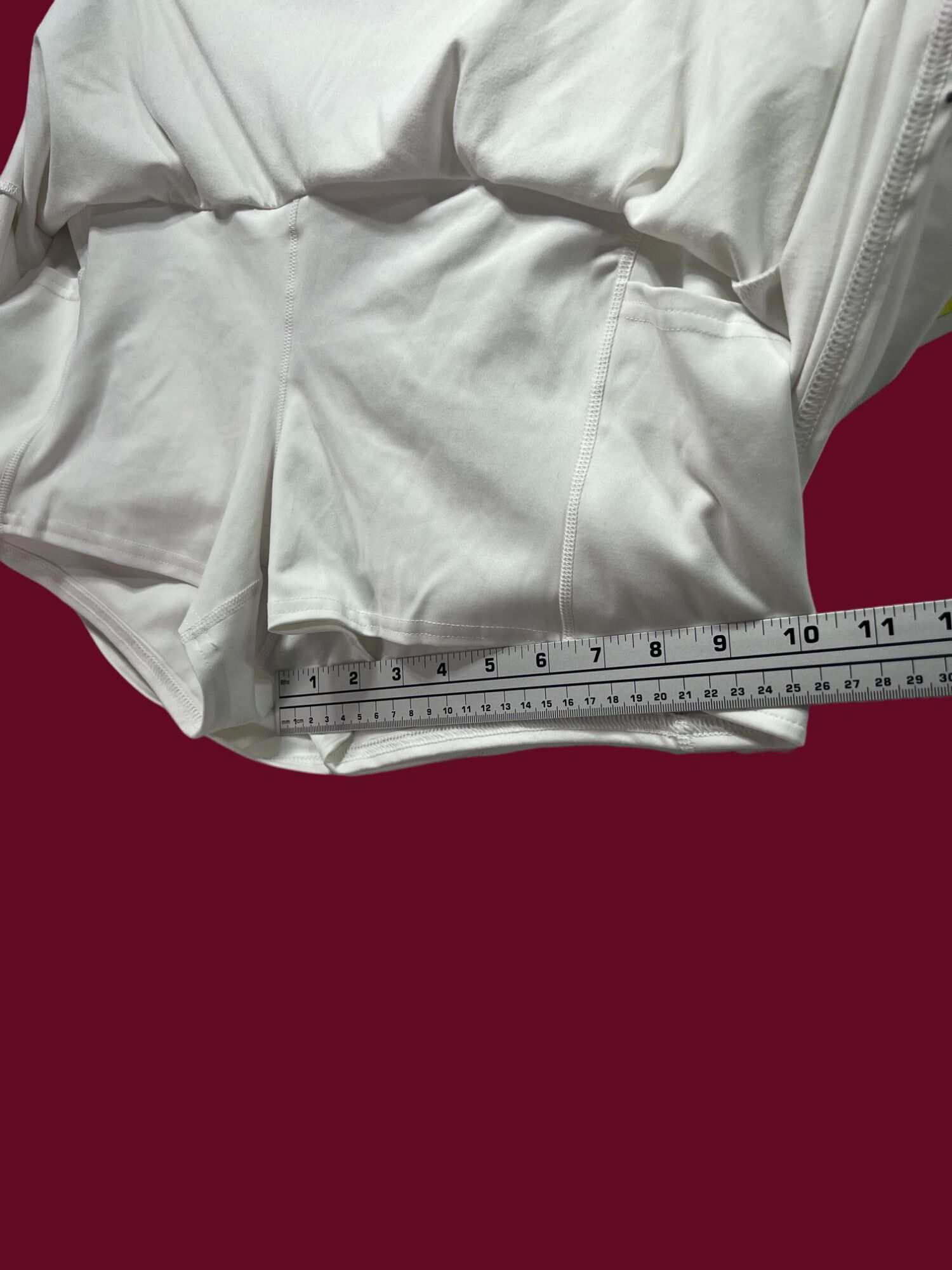 Other All In Motion - Women's Knit Shorts - White - XXL Size 38" / US 16 / IT 52 - 10 Thumbnail