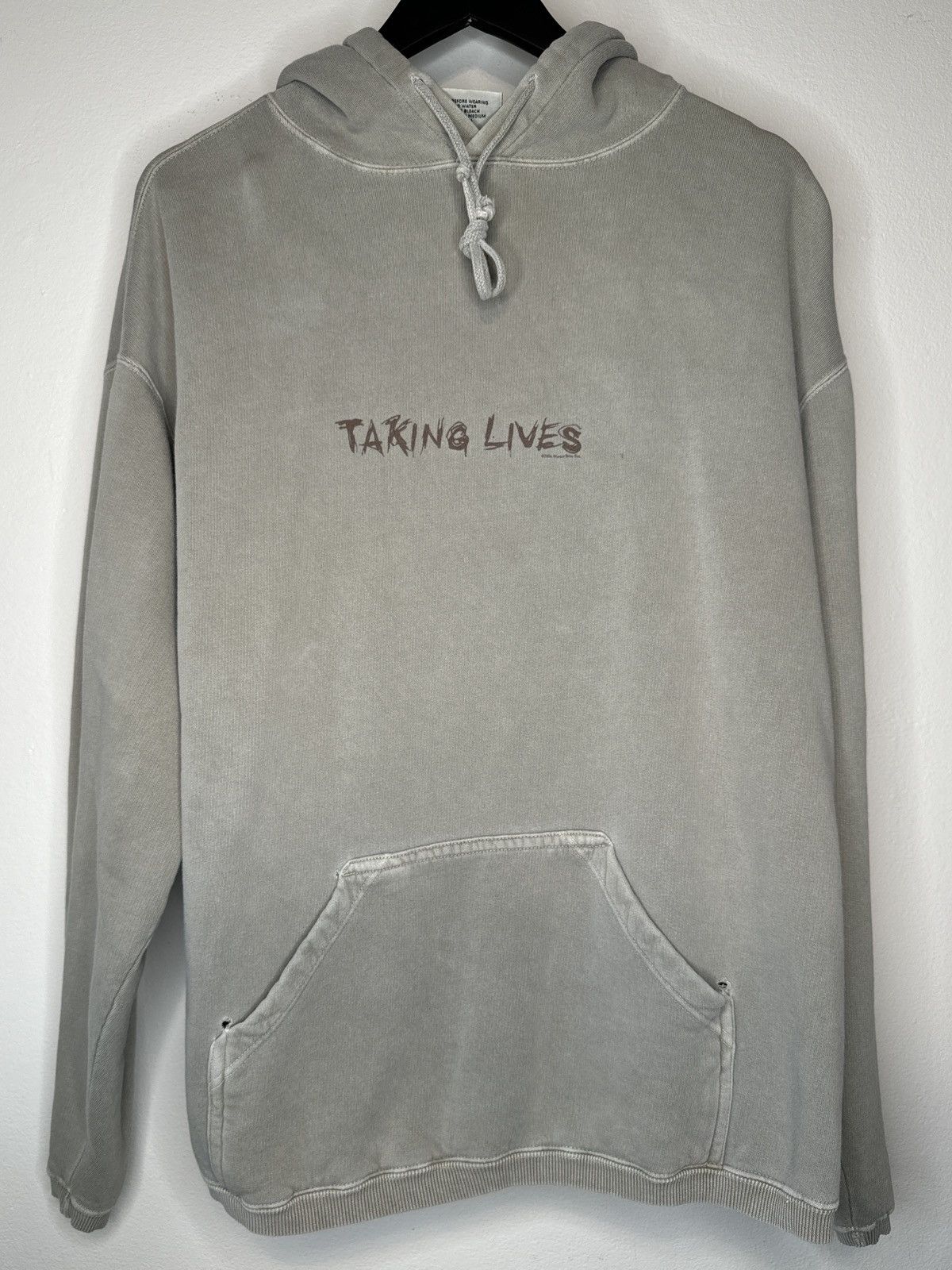 Vintage Vintage 2004 Taking Lives Promo Hoodie Size L Horror Movie Size US L / EU 52-54 / 3 - 1 Thumbnail