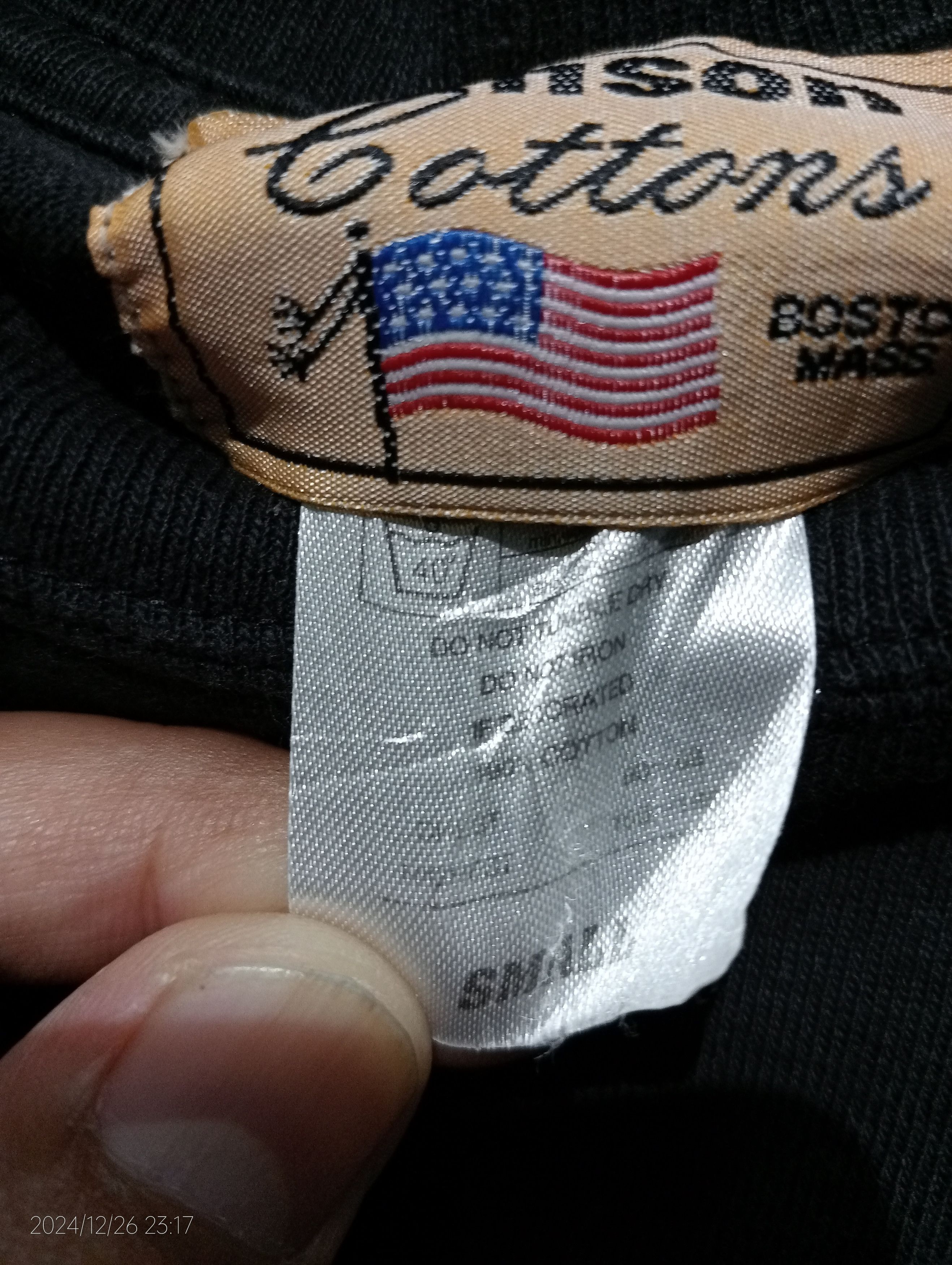 Vanson Leathers Vintage Vanson Leathers Big Logo Long Sleeve Tshirt Size US S / EU 44-46 / 1 - 2 Thumbnail