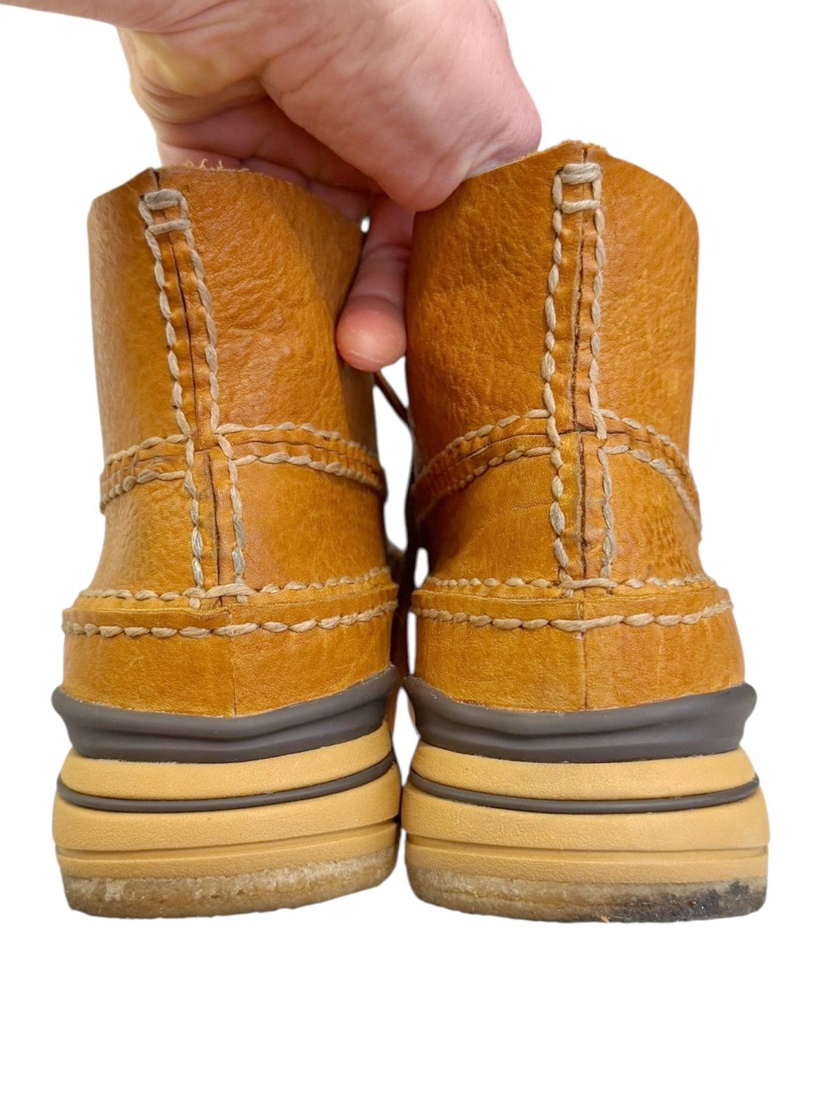Visvim Canoe Moc II-Folk Full Grain Veg Leather Size US 8 / EU 41 - 4 Thumbnail