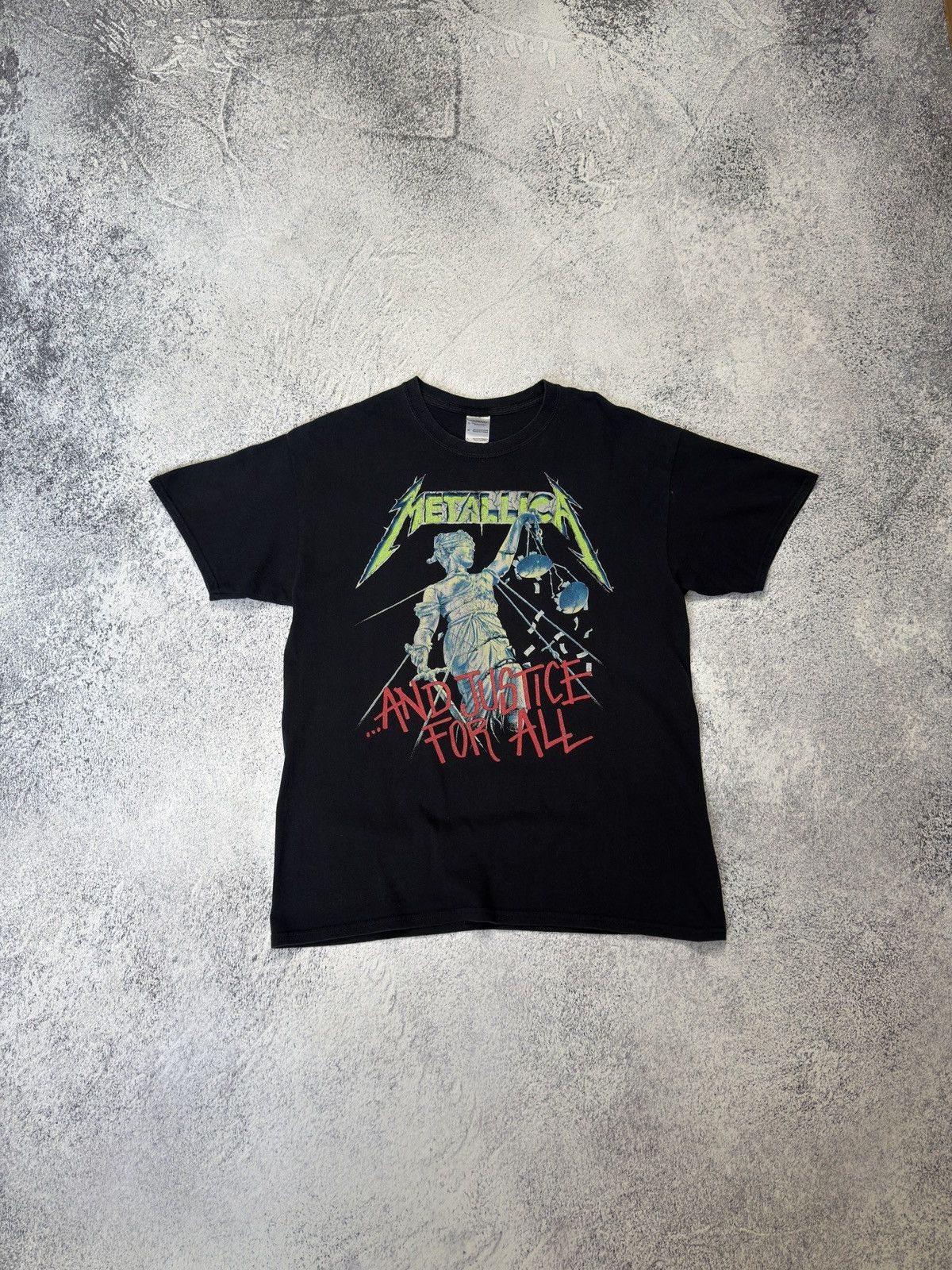 Gildan Vintage 2006 Metallica And Justice For All T-Shirt Band Tee Size US L / EU 52-54 / 3 - 1 Thumbnail