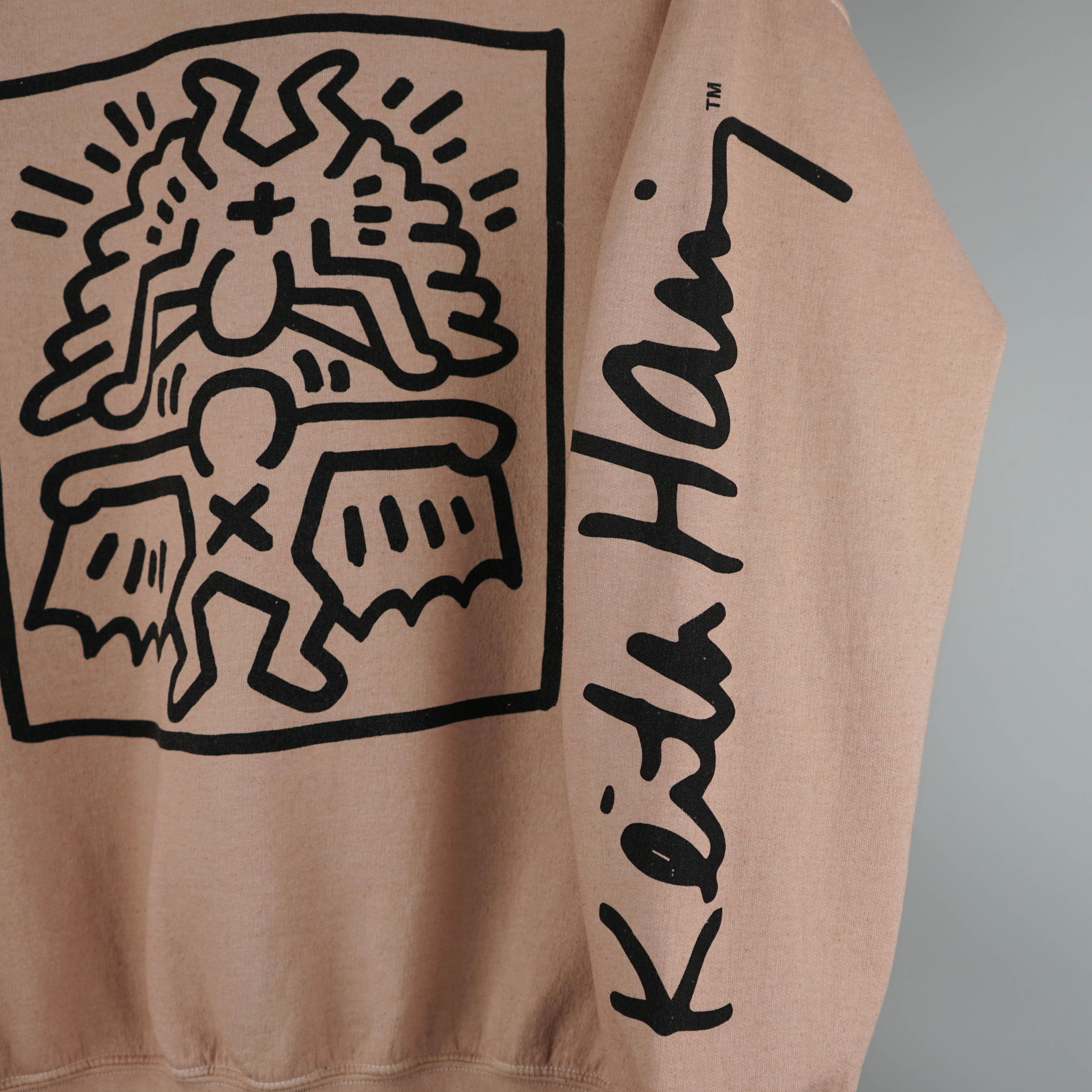 Keith Haring × Vintage Keith Haring Art Sweatshirt Size US L / EU 52-54 / 3 - 4 Thumbnail