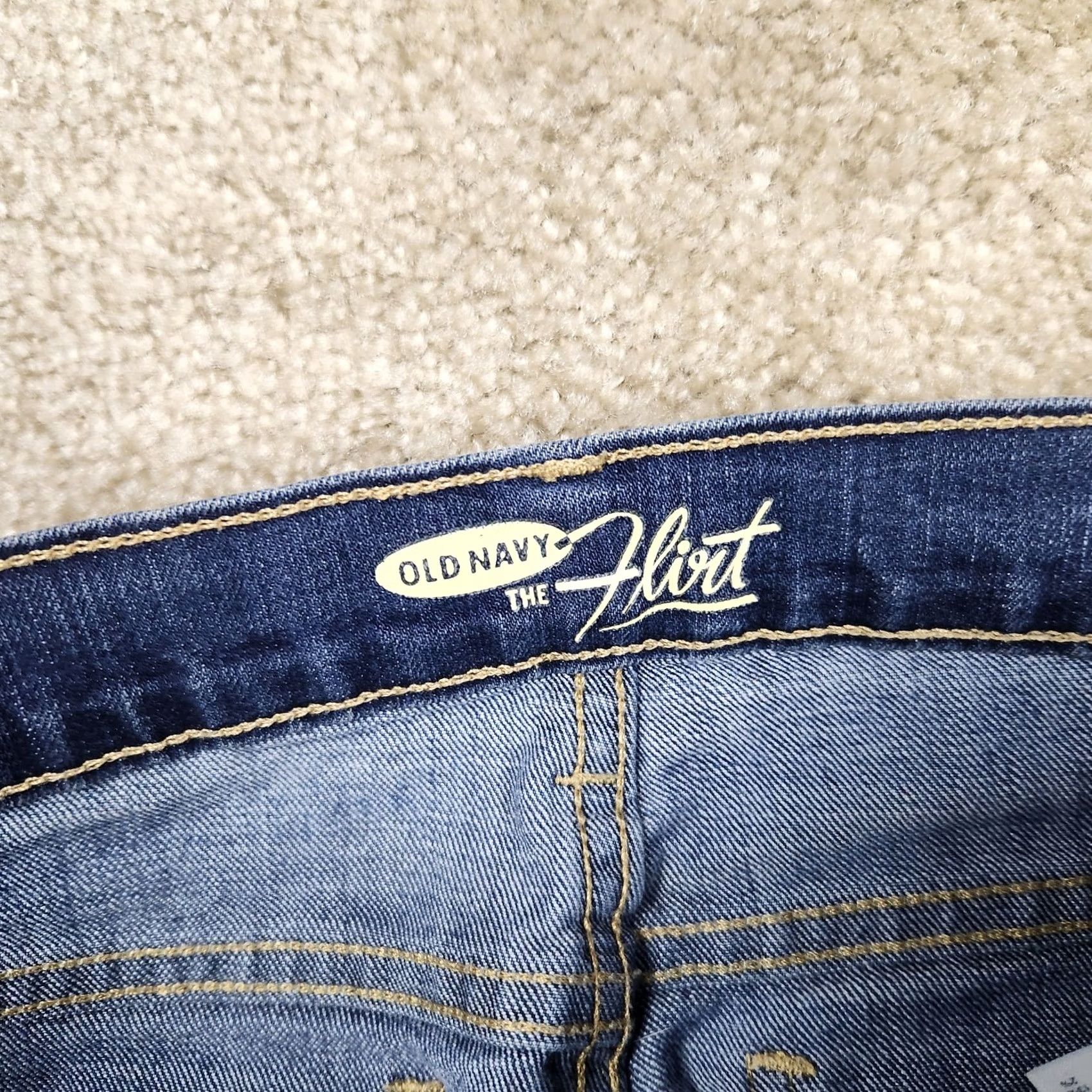 Old Navy Old Navy The Flirt Skinny Stretch Jeans Regular Size 4 Blue Womens B114 Size 27" / US 4 / IT 40 - 4 Thumbnail