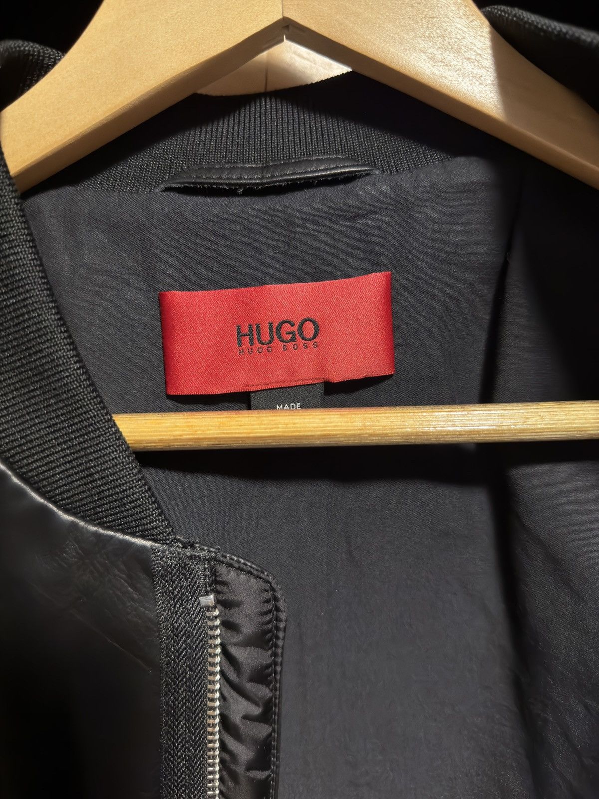 Hugo Boss Hugo Boss Leather Jacket Size US M / EU 48-50 / 2 - 3 Thumbnail