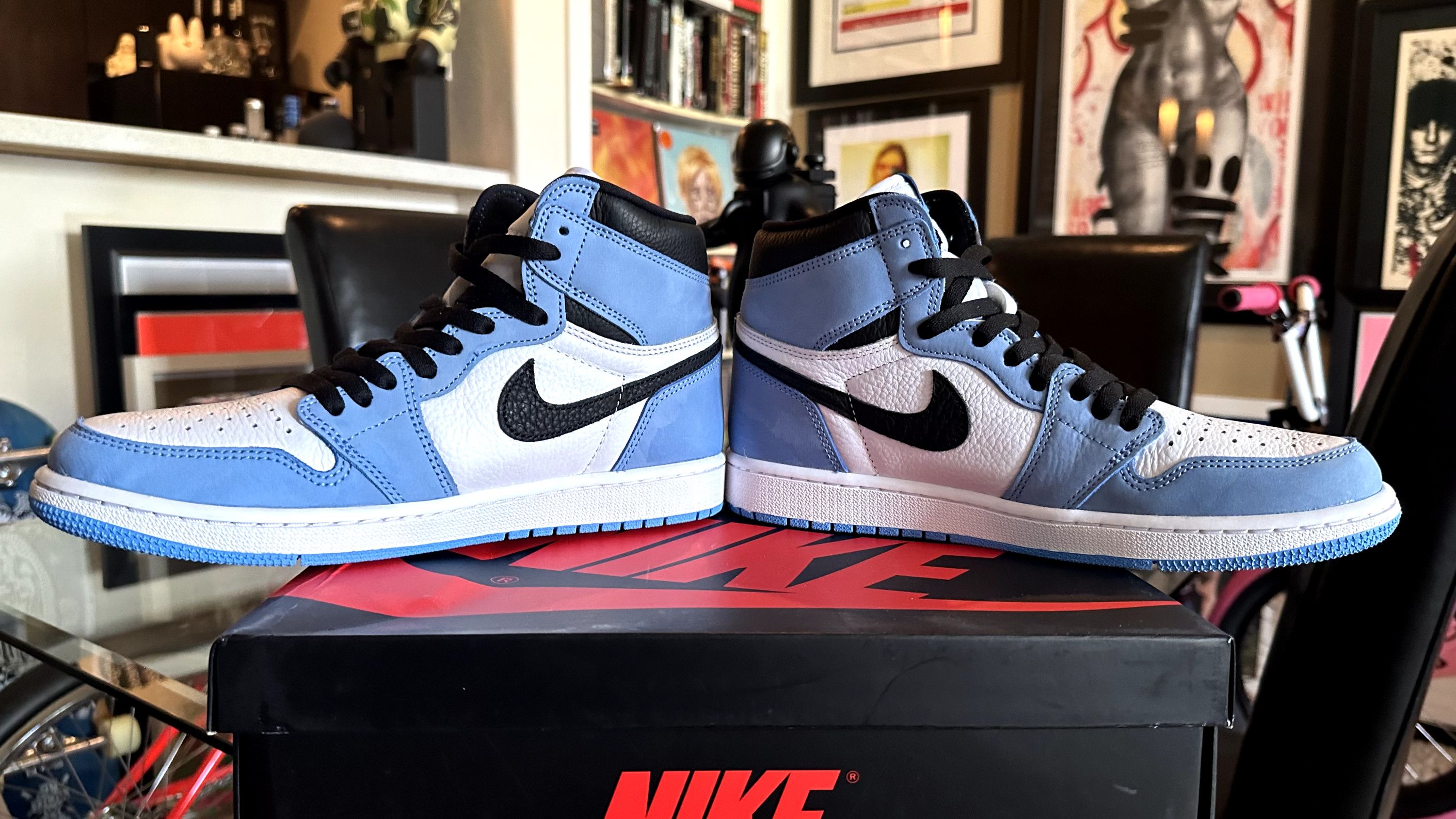 NIKE AIR JORDAN RETRO HIGH UNIVERSITY BLUE 555088-134