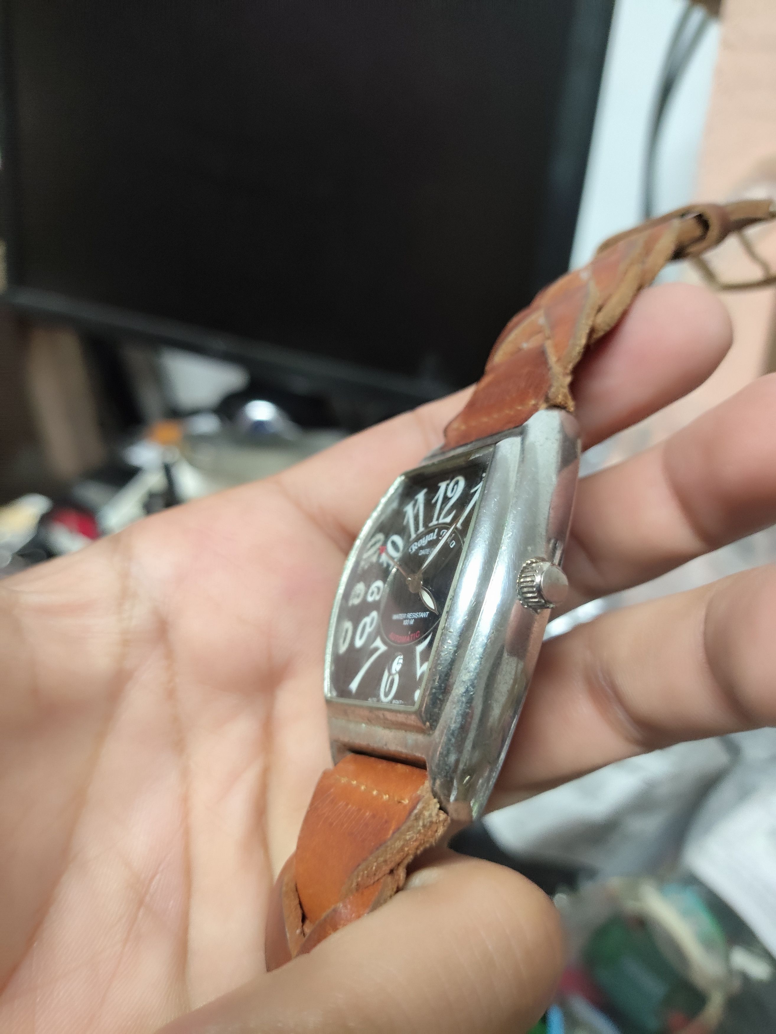 Japanese Brand VINTAGE ROYAL POLO AUTOMATIC WATCH MOVEMENT Size ONE SIZE - 9 Thumbnail