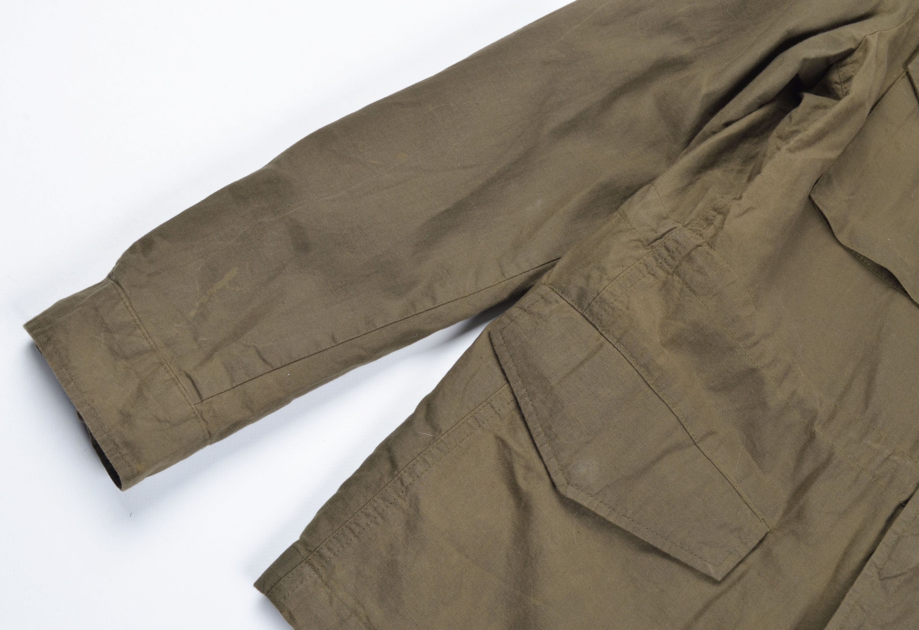 Allsaints AllSaints Halley Stevensons Waxed Cotton Field Jacket Size US L / EU 52-54 / 3 - 3 Thumbnail