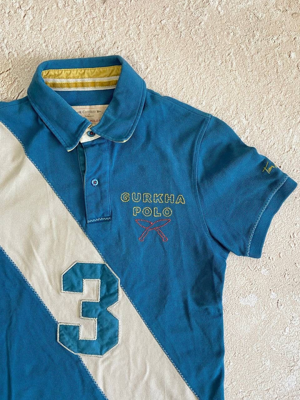 Japanese Brand × Vintage Japanese distressed rugby polo Ralph style Size US S / EU 44-46 / 1 - 4 Thumbnail