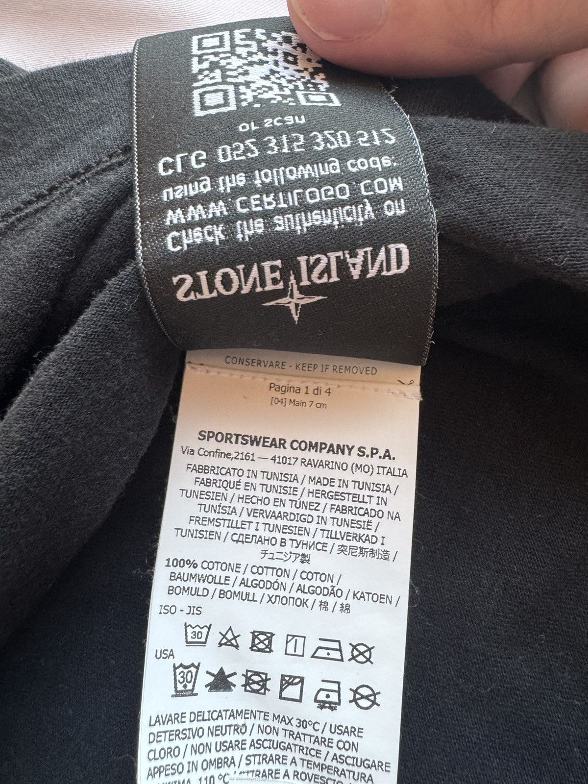 Stone Island Stone Island T shirt Size US XL / EU 56 / 4 - 5 Thumbnail