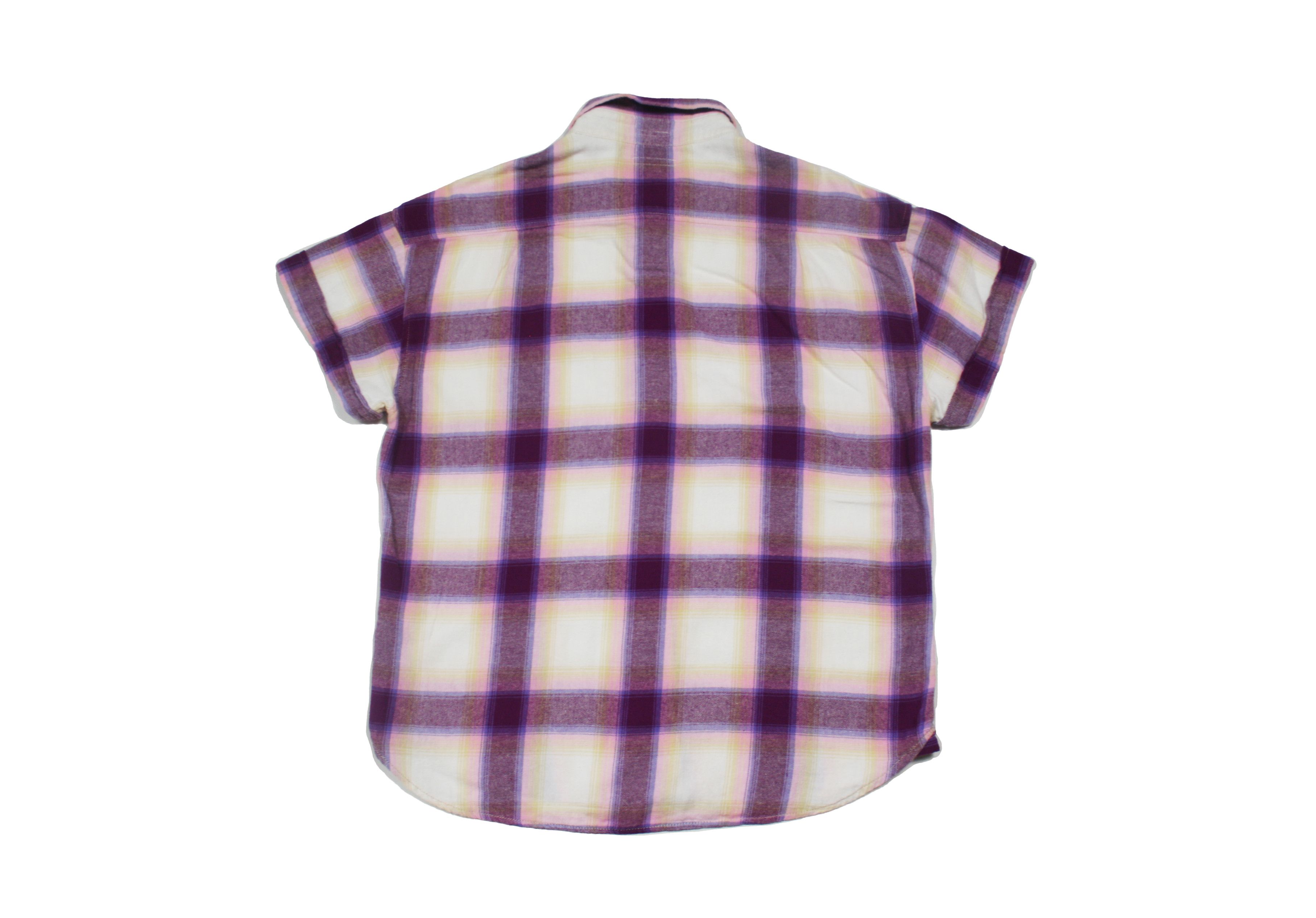 MOTHER Soft Plaid S/S Overshirt Size S / US 4 / IT 40 - 2 Thumbnail