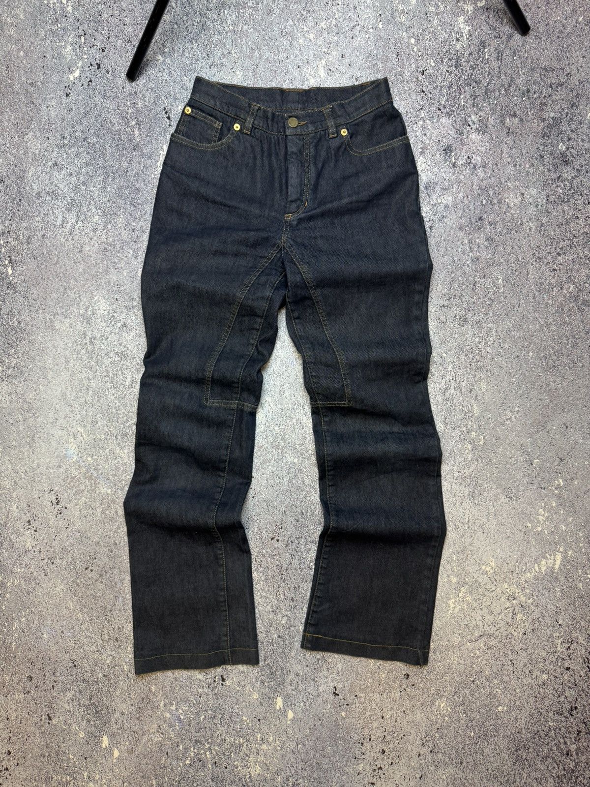 Burberry × Vintage 💥VERY RARE VINTAGE BURBERRY LONDON BIG LOGO JEANS Size 26" / US 2 / IT 38 - 15 Thumbnail