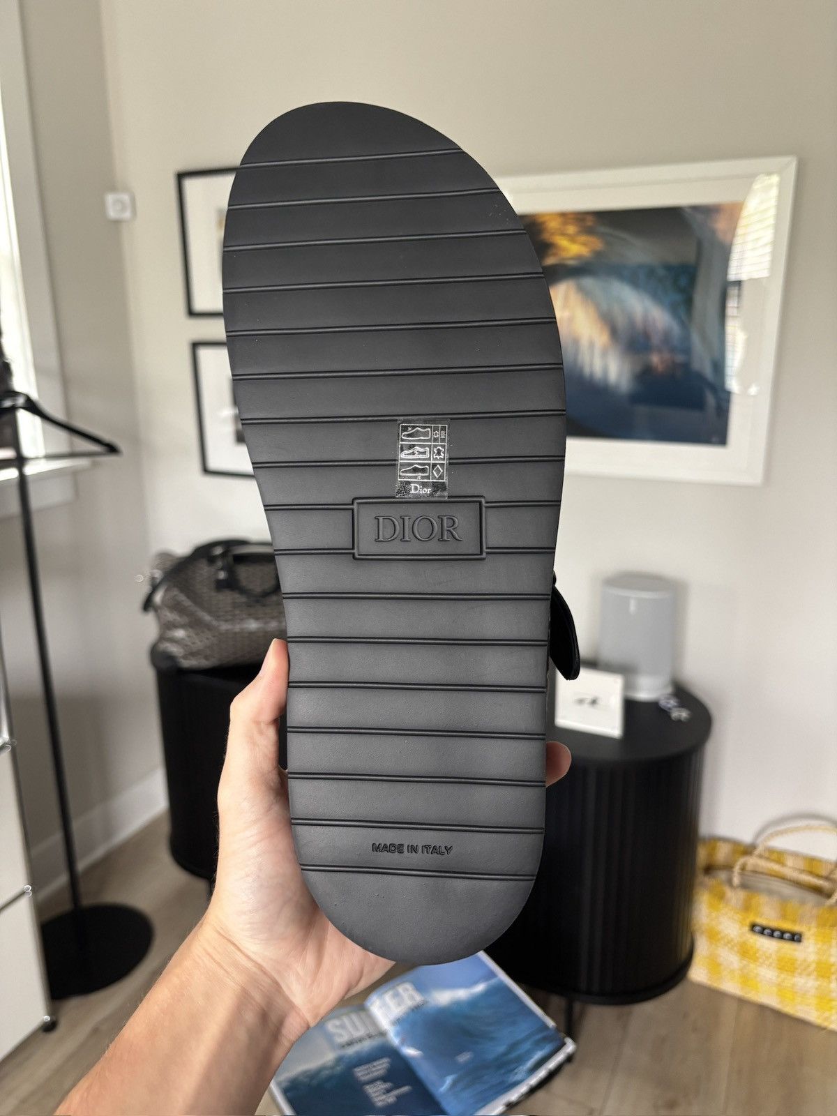 Dior DIOR | 47 | OBLIQUE LOGO SANDALS MULES Size US 14 / EU 47 - 11 Thumbnail