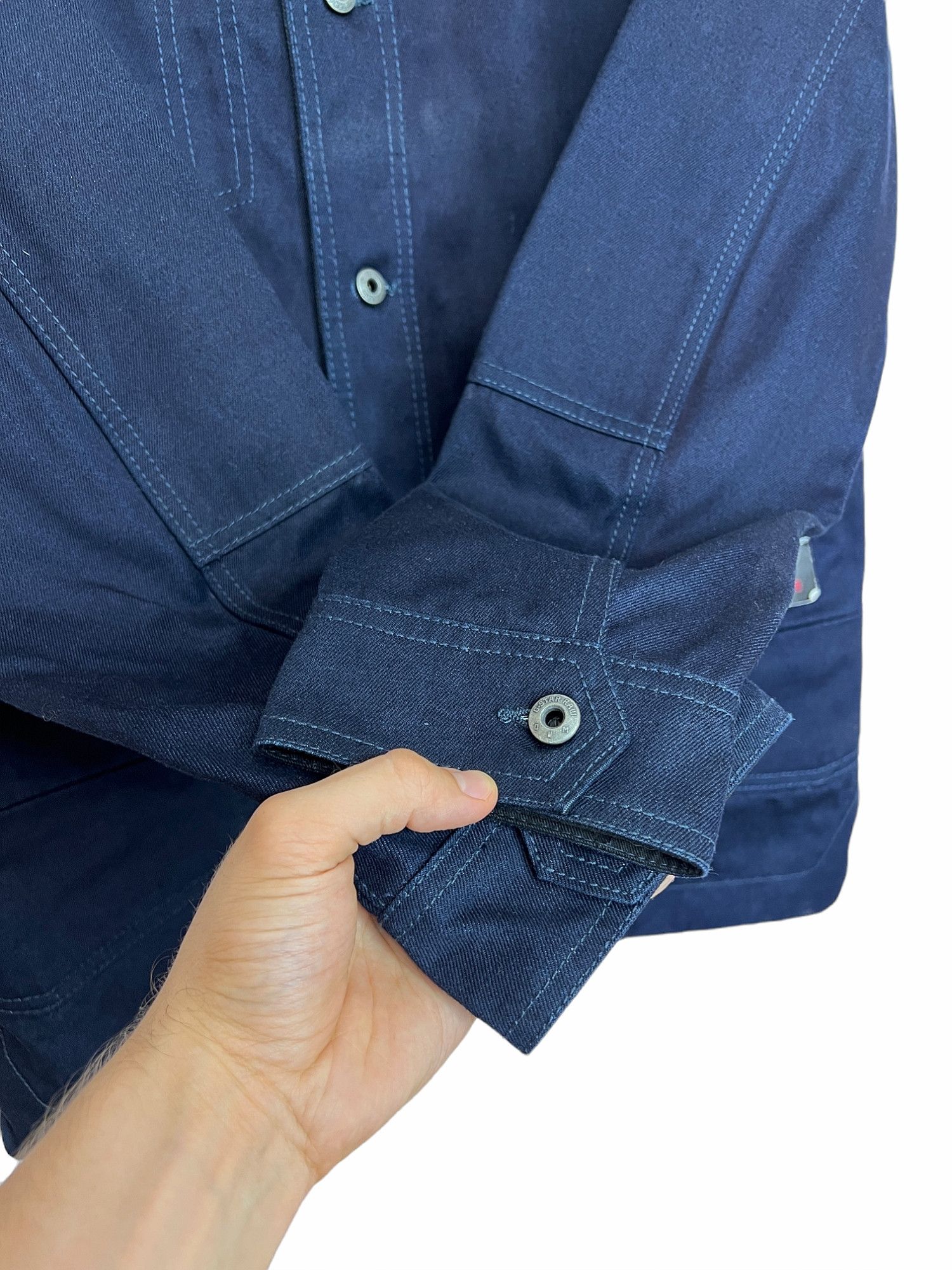 G-Star G-Star Raw Faeros PM Overshirt L/S Denim Jacket Size US L / EU 52-54 / 3 - 12 Thumbnail