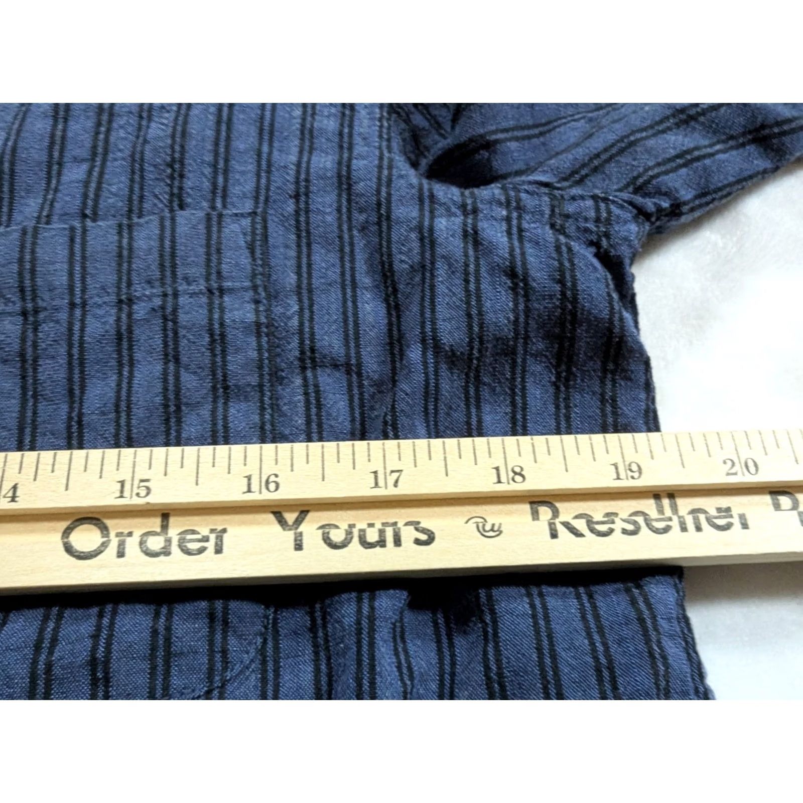 Marine Layer Marine Layer Button-Up Shirt Men Medium Blue L/S 97% Tencel Lyocell Spandex Casual Workwear Size US M / EU 48-50 / 2 - 7 Thumbnail