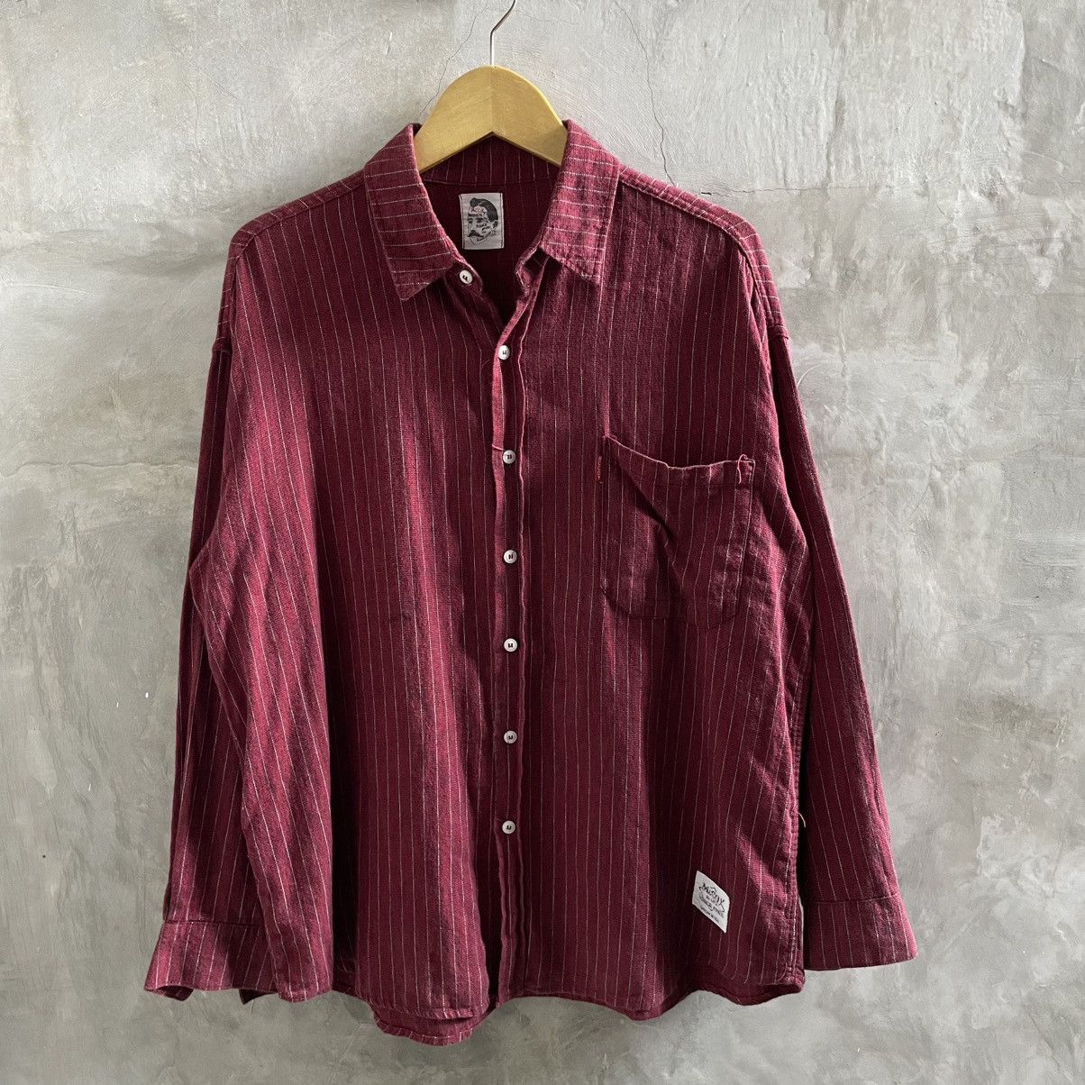 The Real McCoy's Mccoy's stripes By Gill union made wabash Shirt Size US XL / EU 56 / 4 - 1 Thumbnail