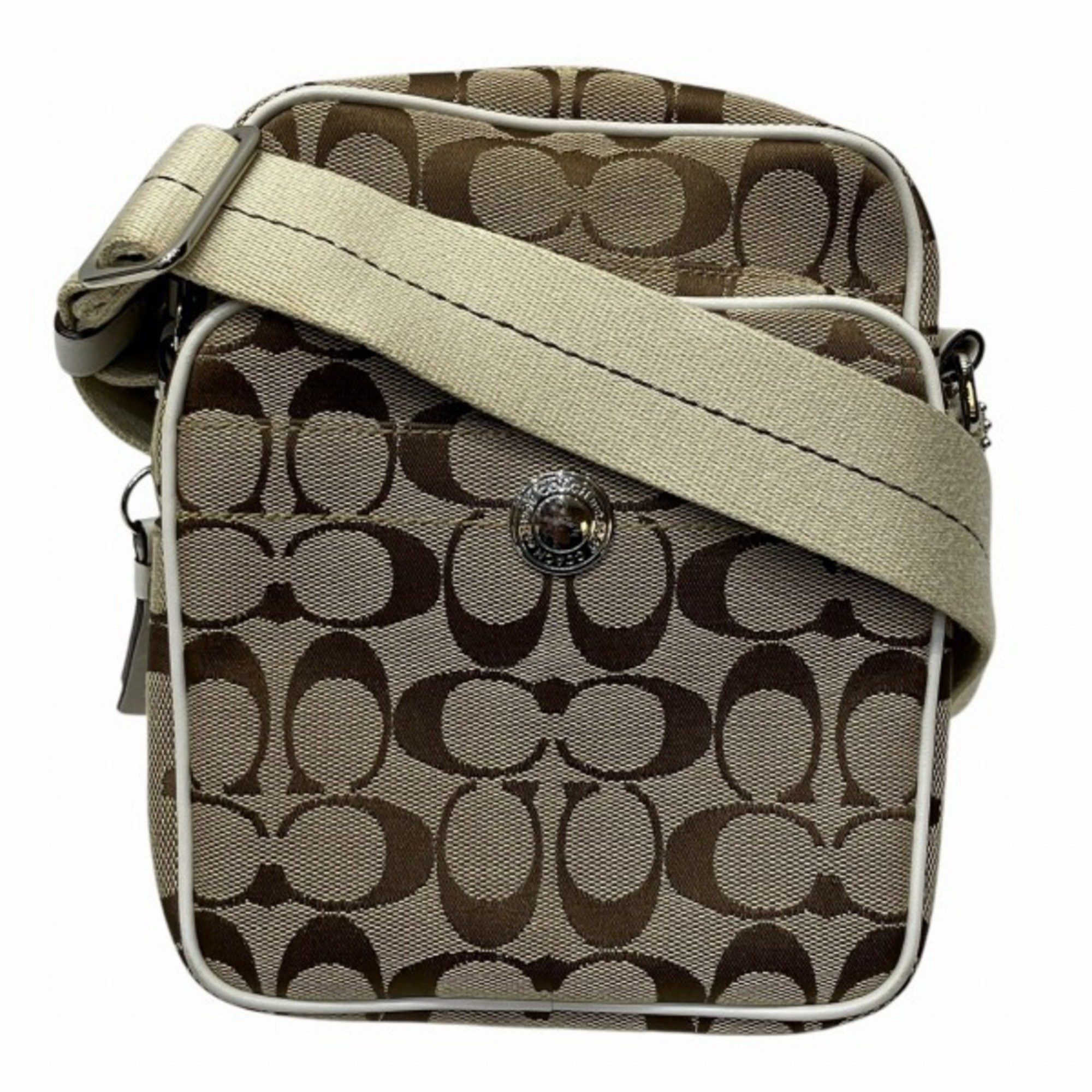 Coach Signature 6451 Bag Shoulder Women's in Brown